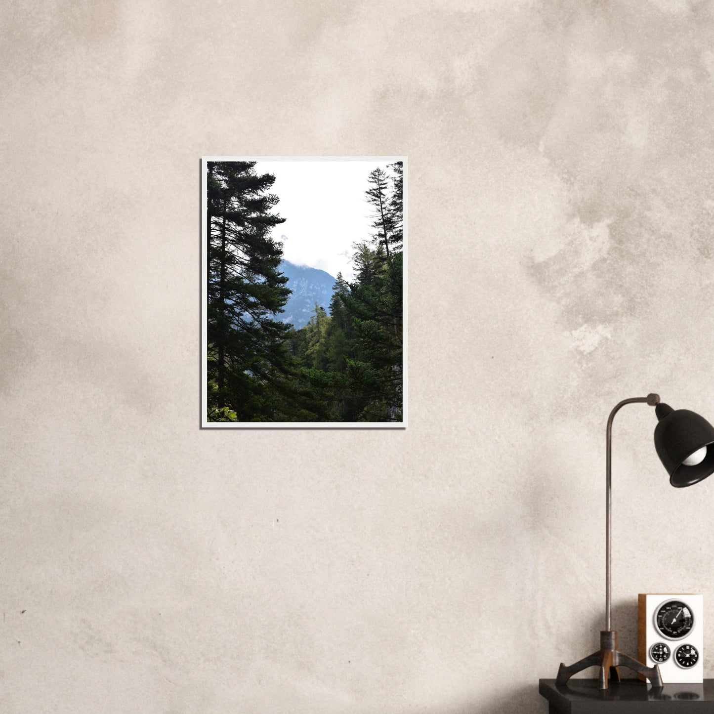 Veiled Ascent - Framed Poster - JDivine