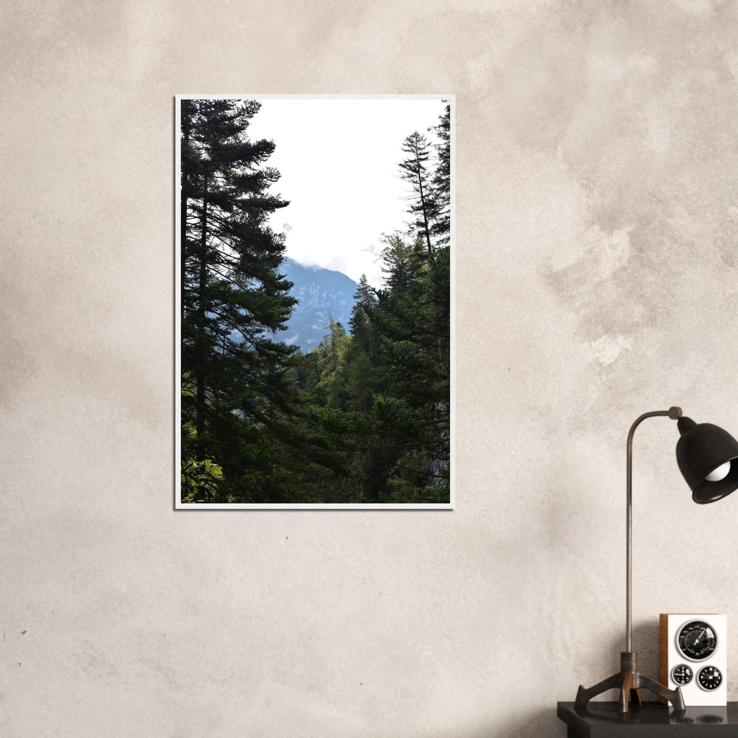 Veiled Ascent - Framed Poster - JDivine