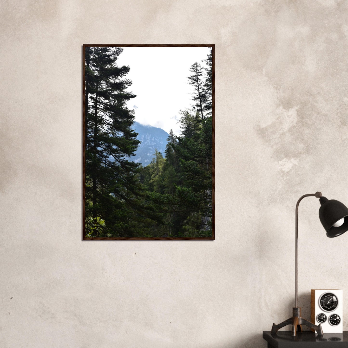 Veiled Ascent - Framed Poster - JDivine