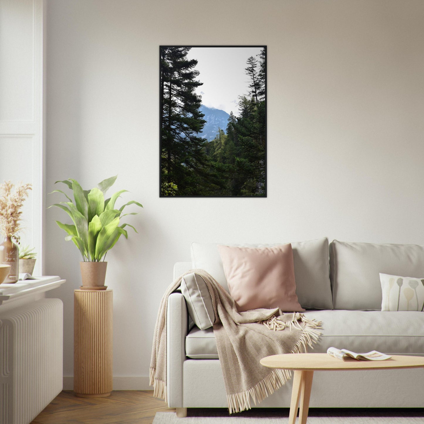 Veiled Ascent - Framed Poster - JDivine