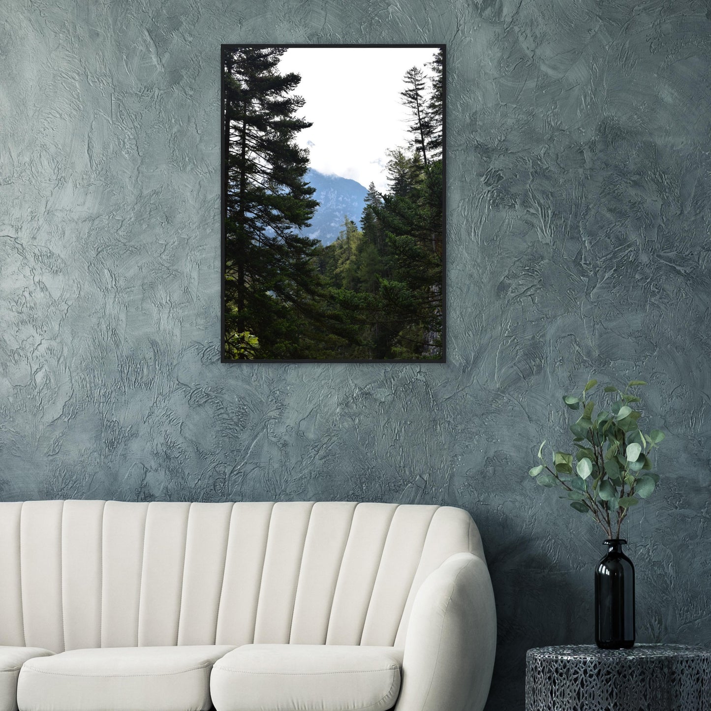 Veiled Ascent - Framed Poster - JDivine