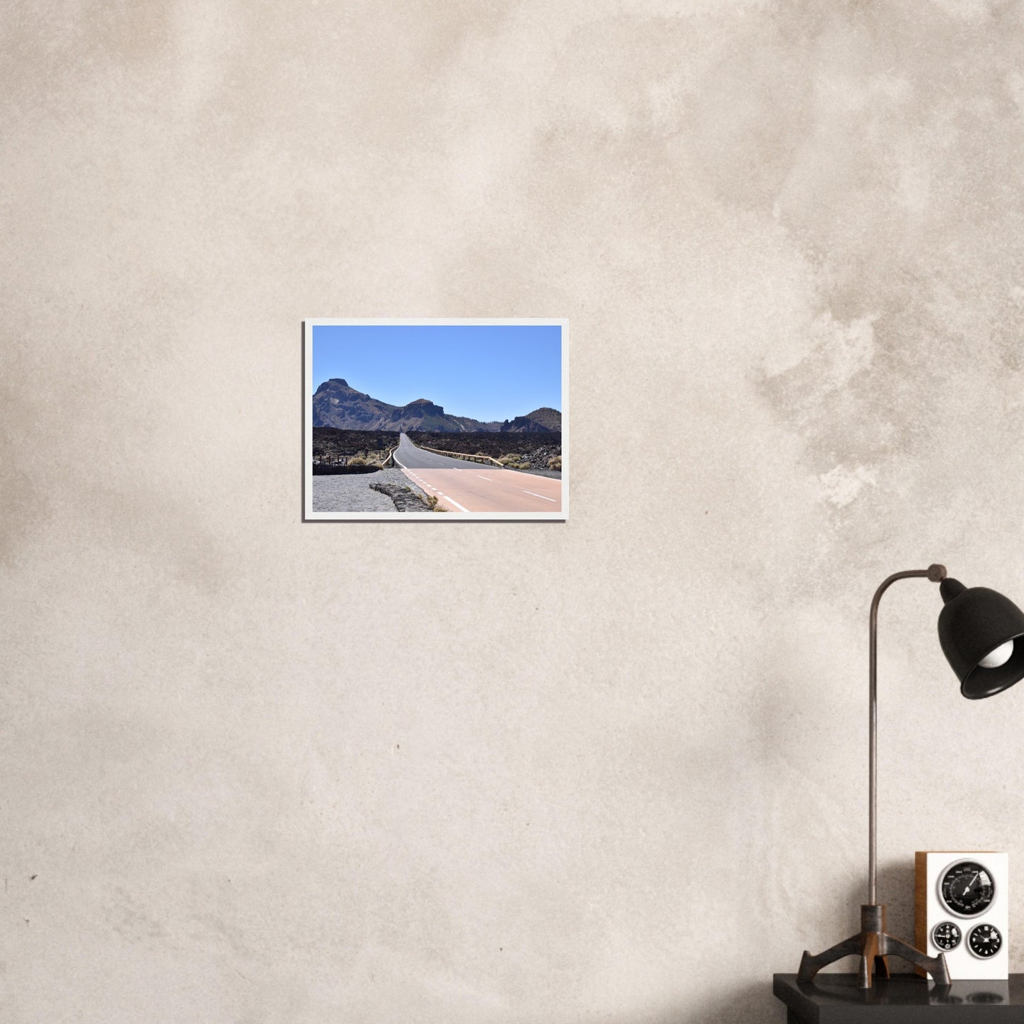 Volcanic Road to the Unknown - Framed Poster - JDivine