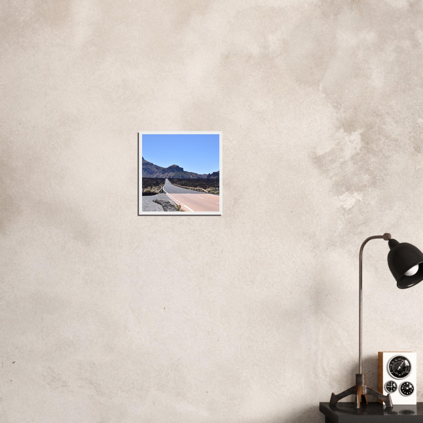 Volcanic Road to the Unknown - Framed Poster - JDivine