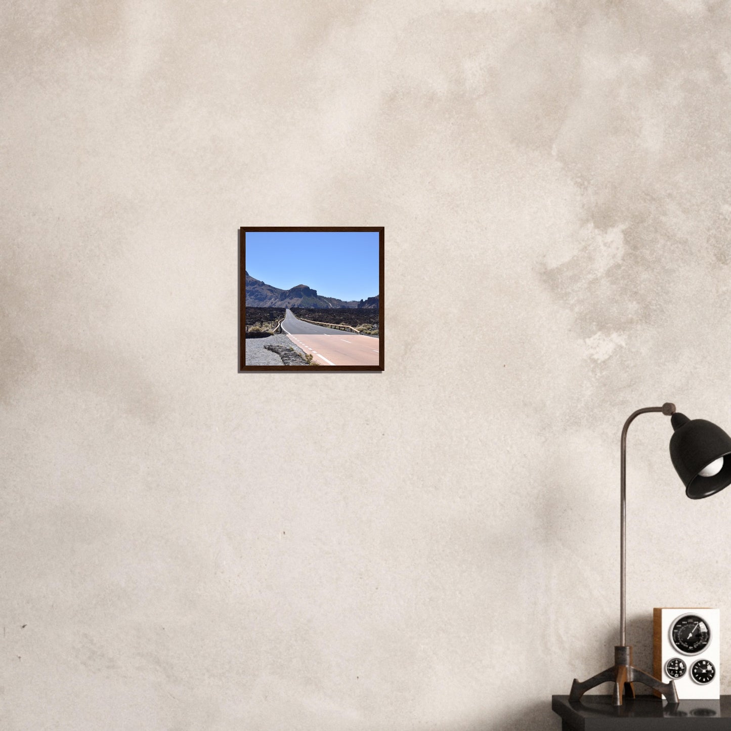 Volcanic Road to the Unknown - Framed Poster - JDivine