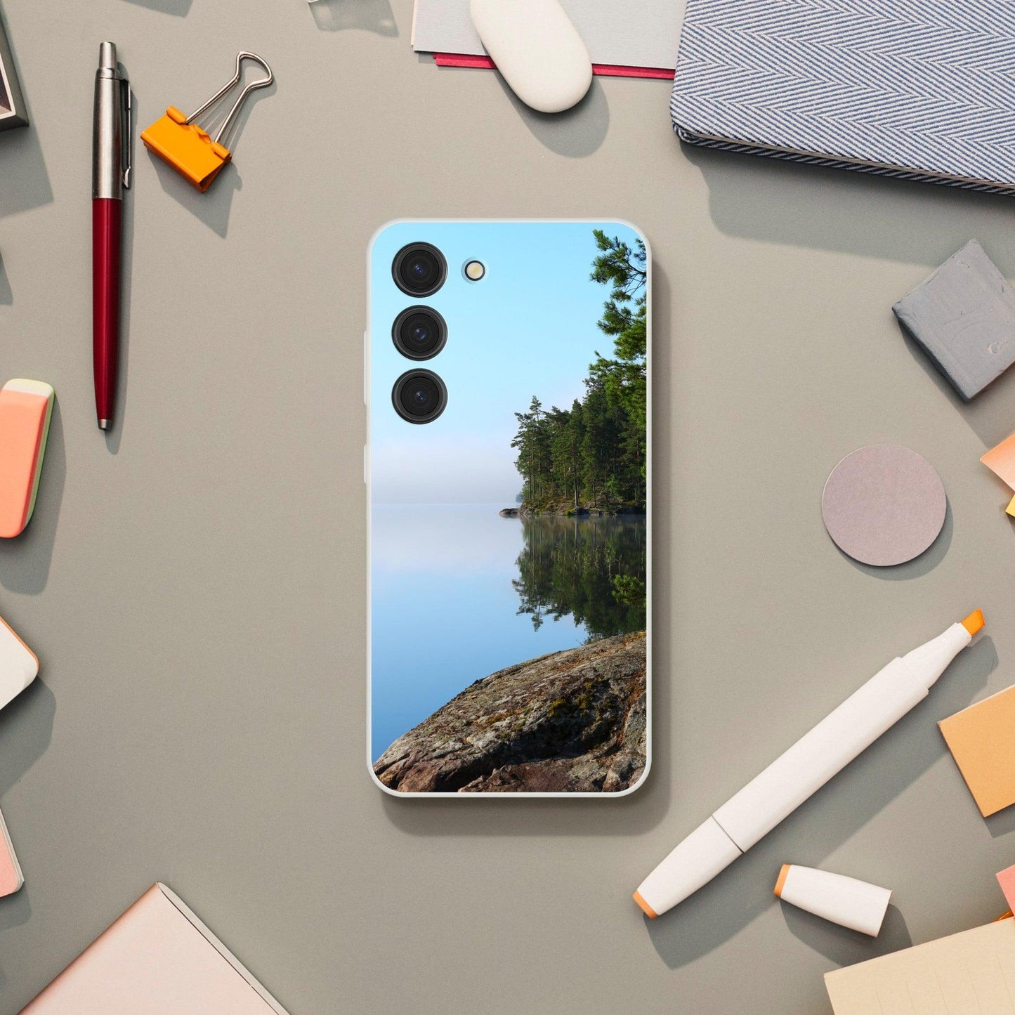 Whispering Pines - Flexi Phone Case - JDivine