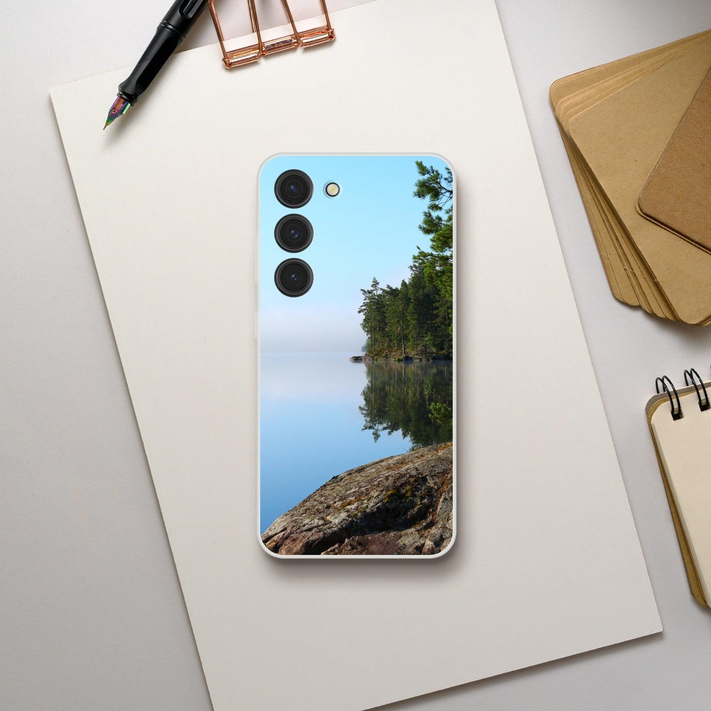 Whispering Pines - Flexi Phone Case - JDivine