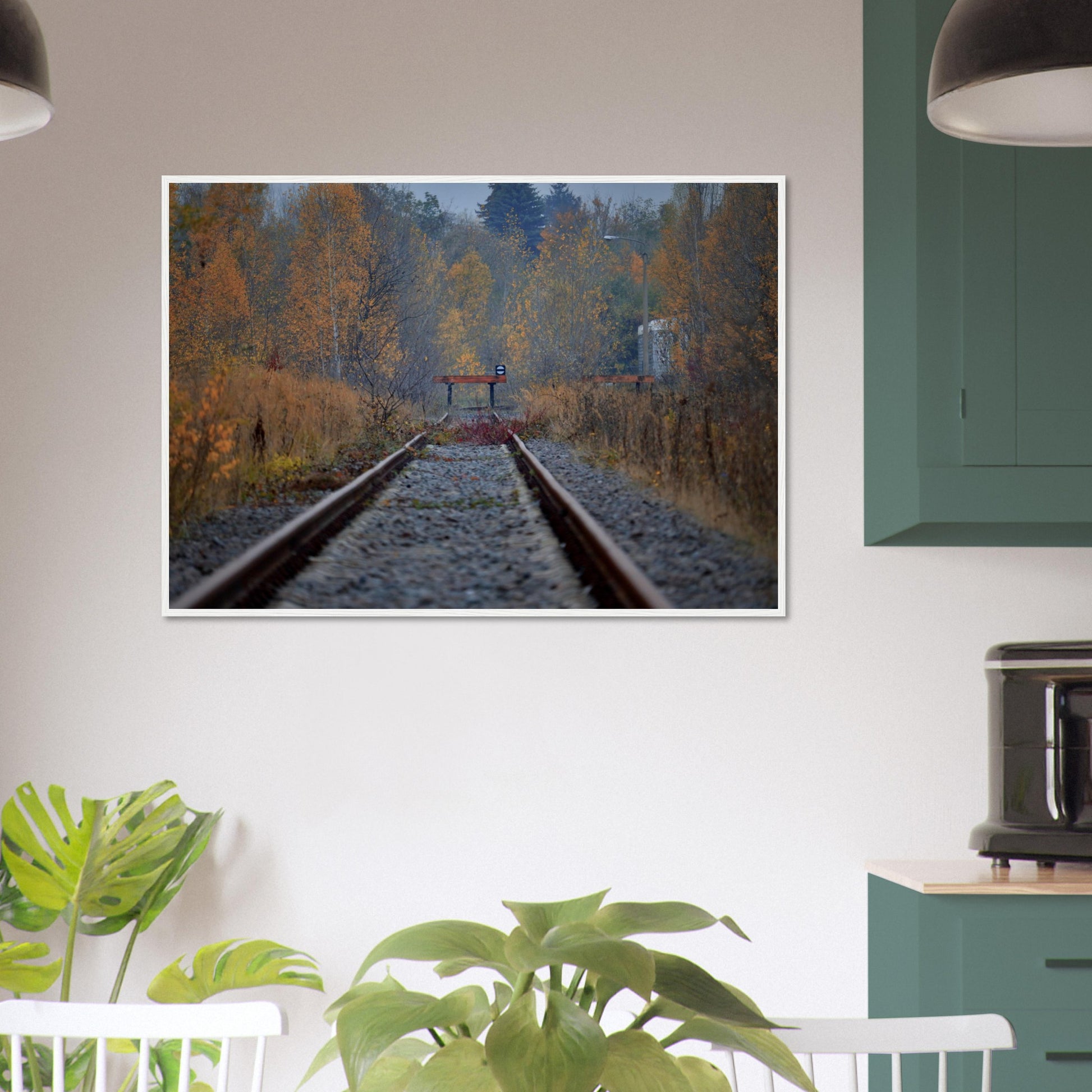 Abandoned Tracks - Framed Poster - JDivine 