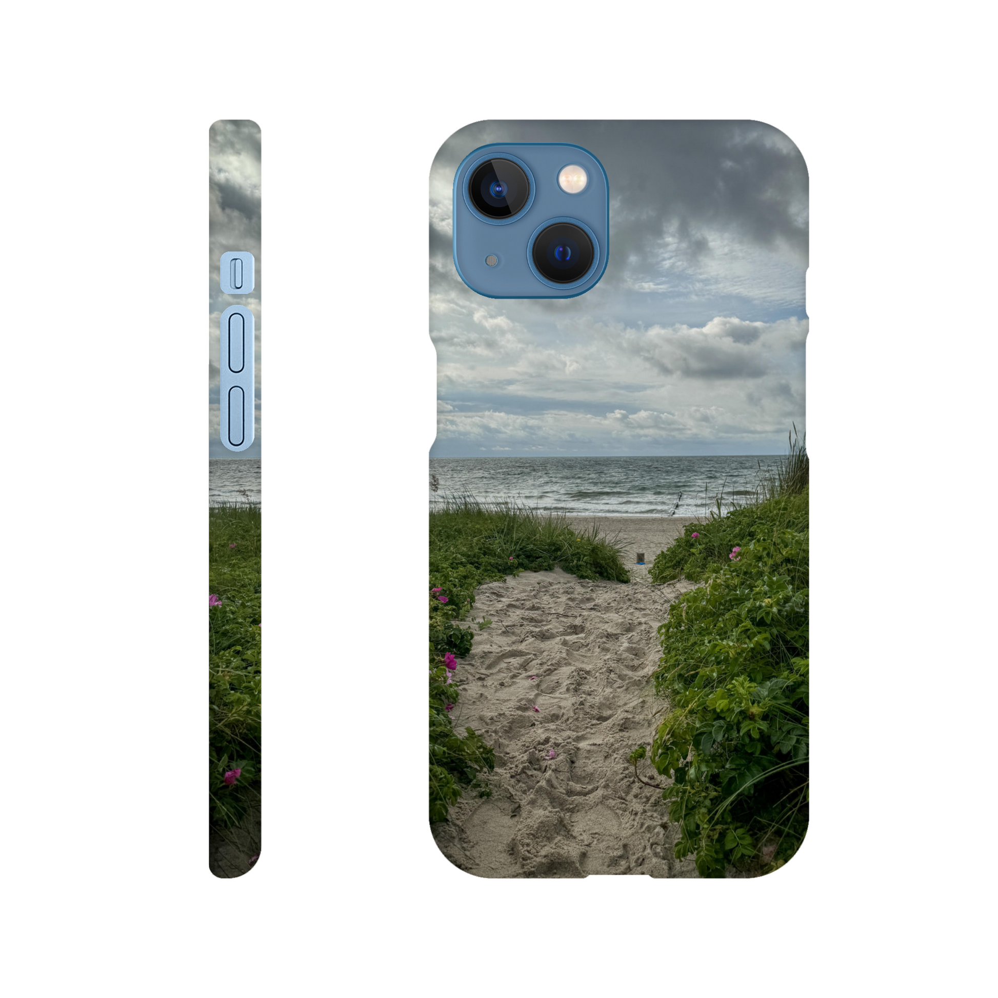 Moody Coastline - Slim Phone Case - JDivine 