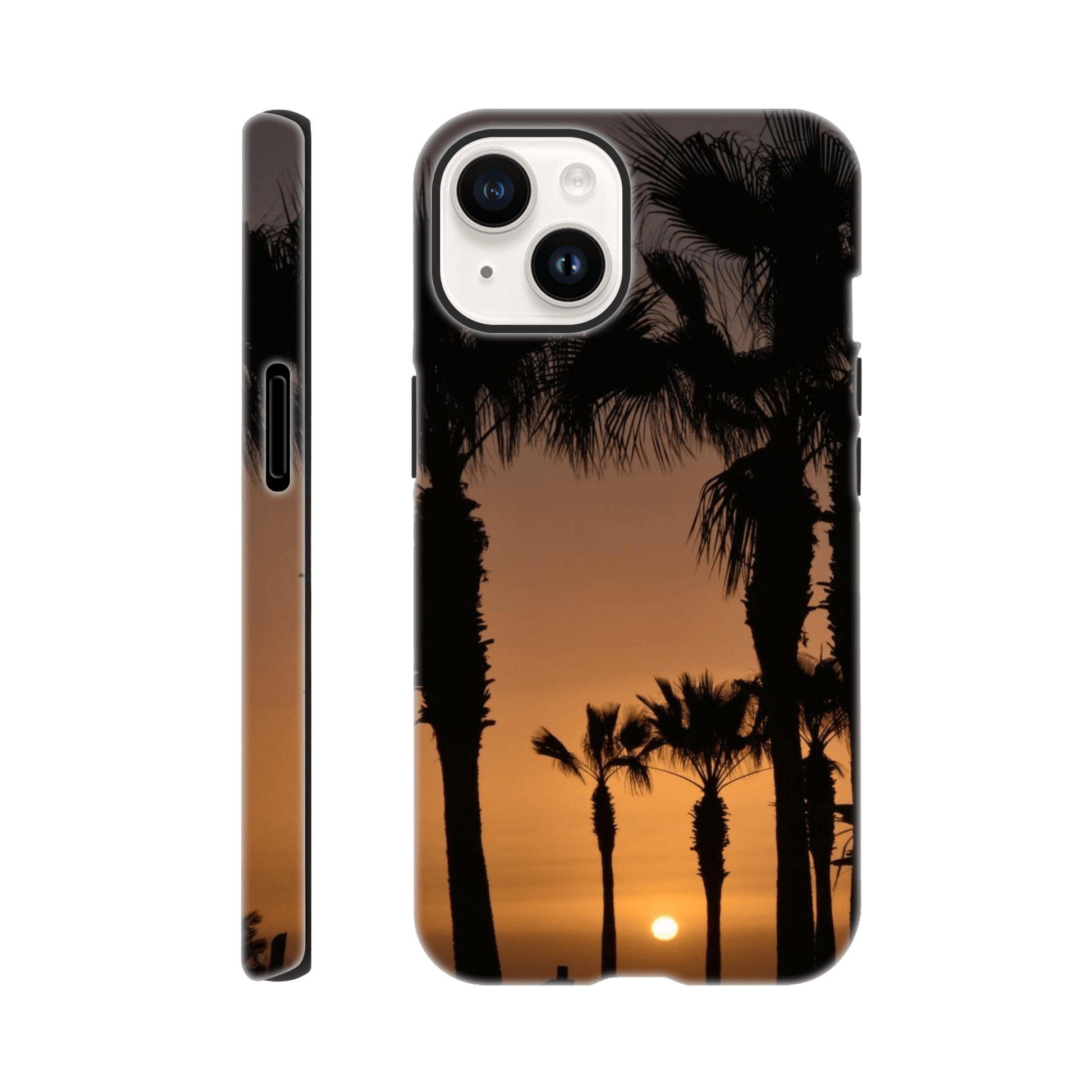 Twilight Palms Silhouette - Tough Phone Case - JDivine 