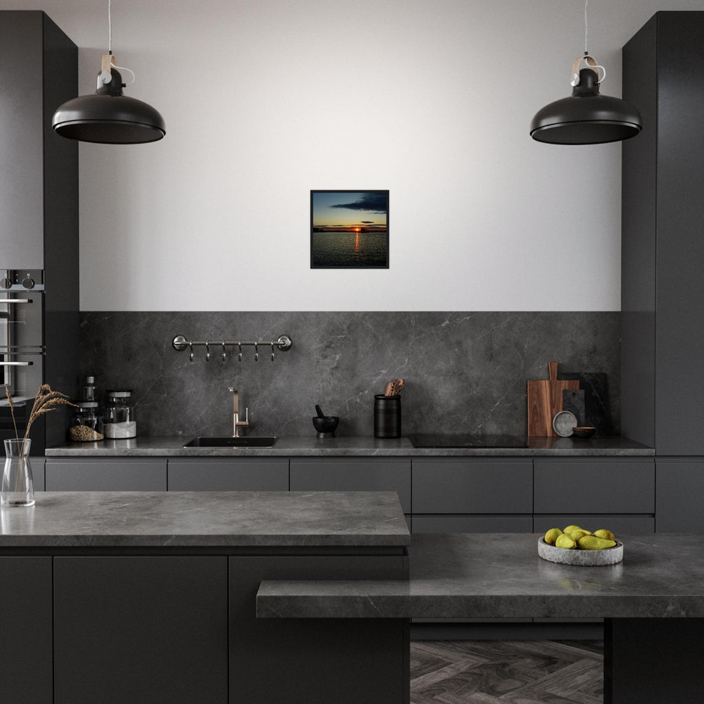 Serene Sunrise - Framed Poster - JDivine 