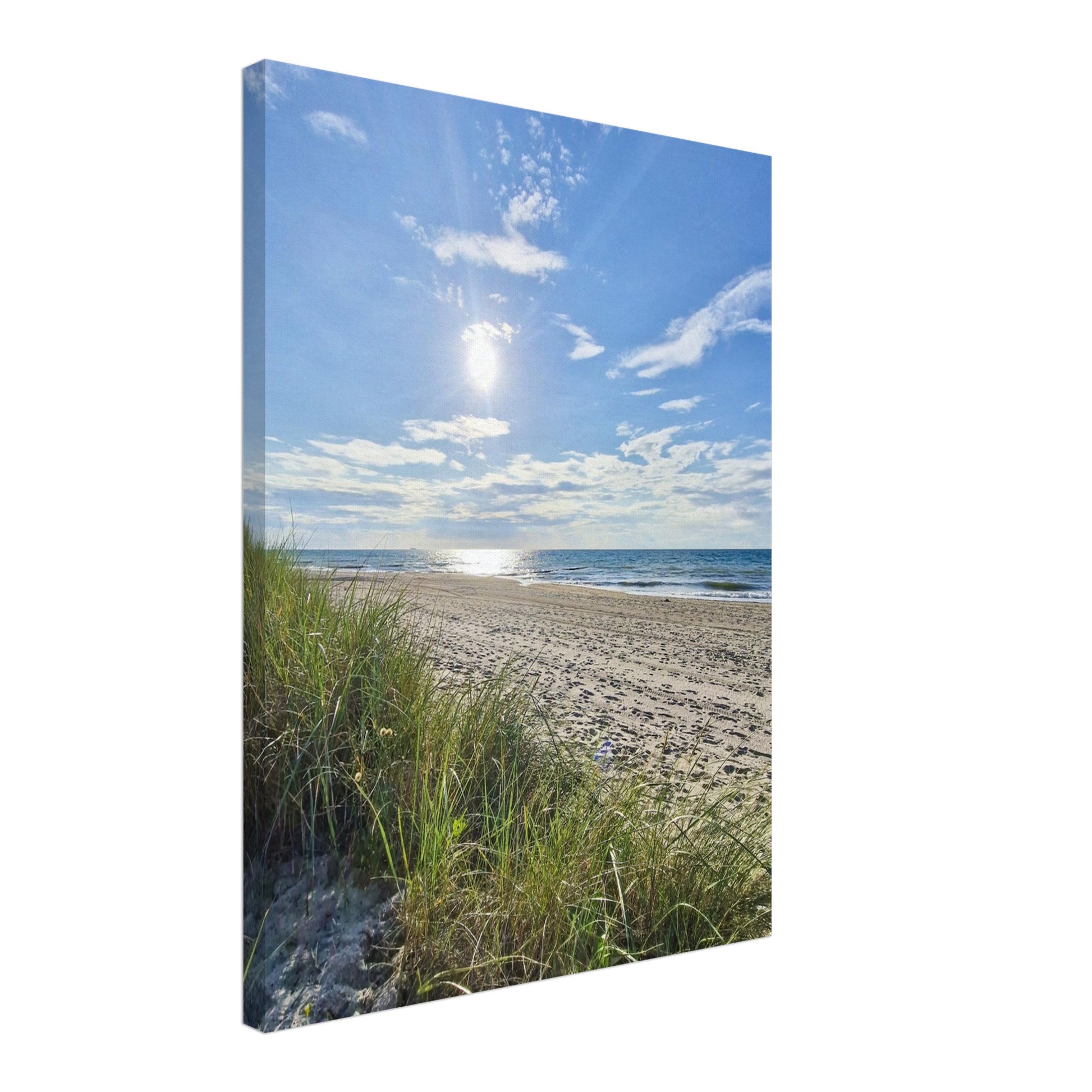 Sunny day at the beach - Canvas - JDivine 