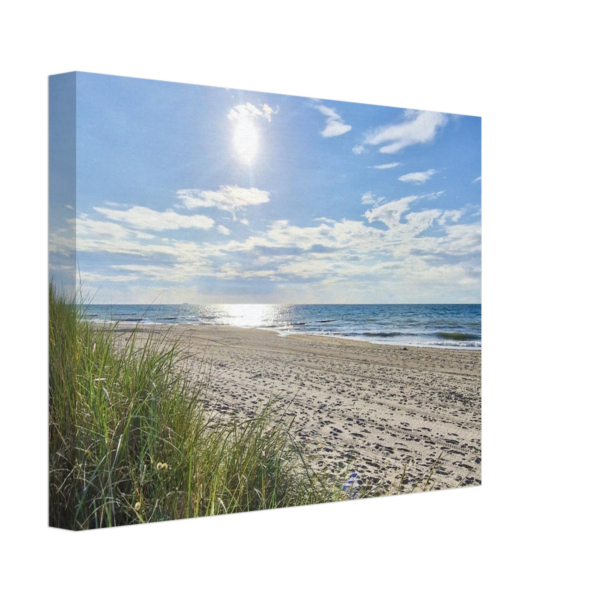 Sunny day at the beach - Canvas - JDivine 