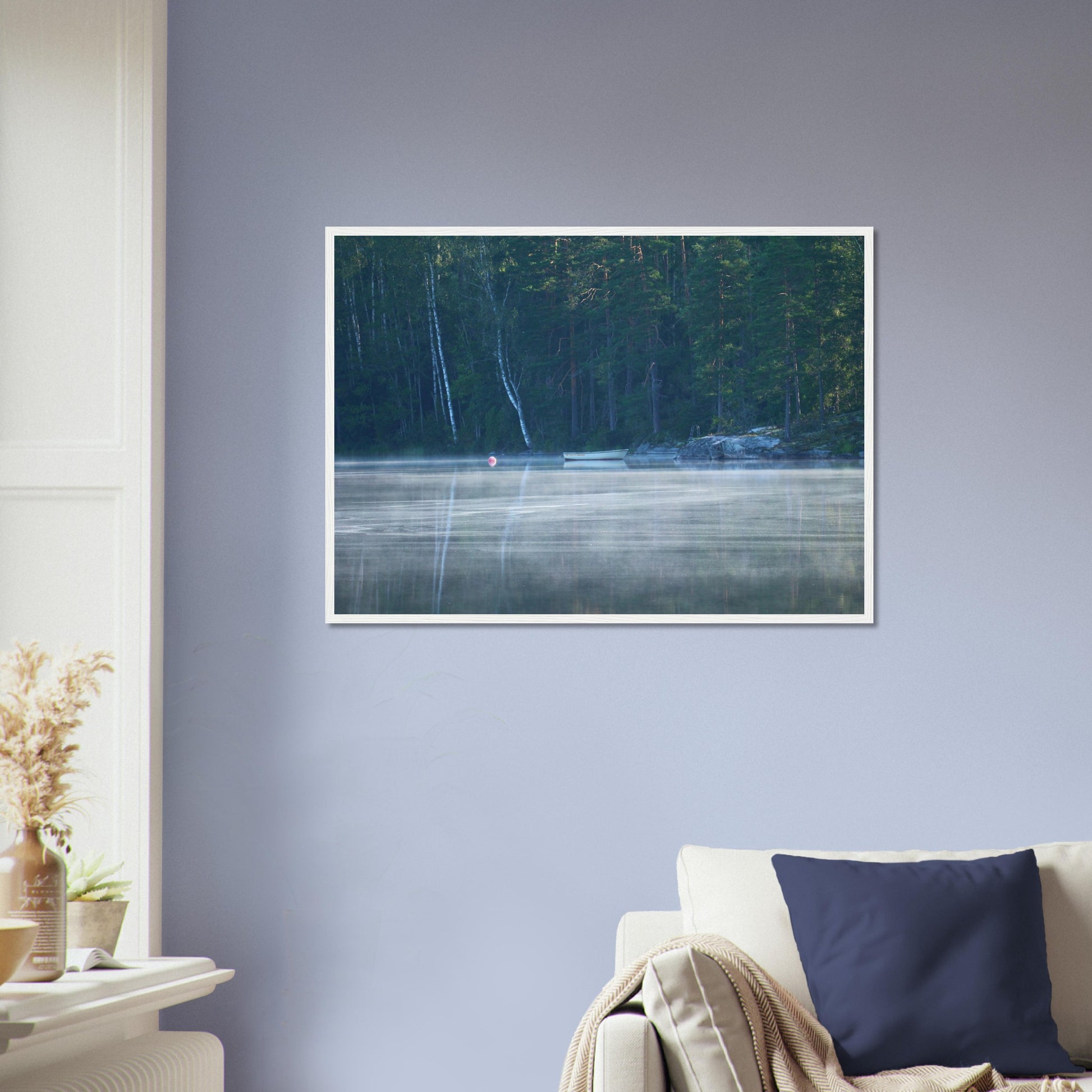 Misty Morning Calm - Framed Poster - JDivine 