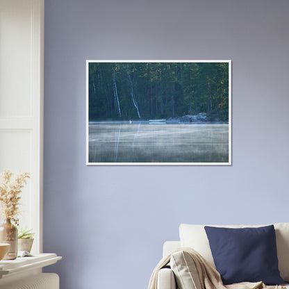 Misty Morning Calm - Framed Poster - JDivine 