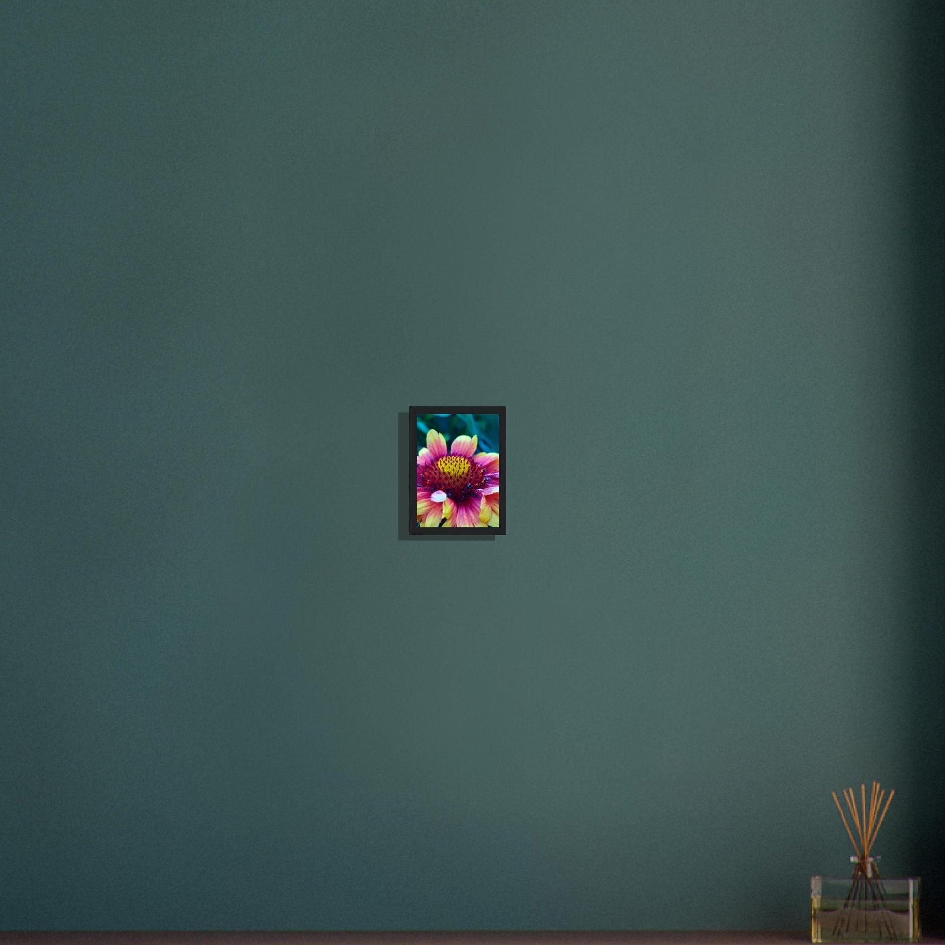 Vibrant Petal Symphony - Framed Poster - JDivine 