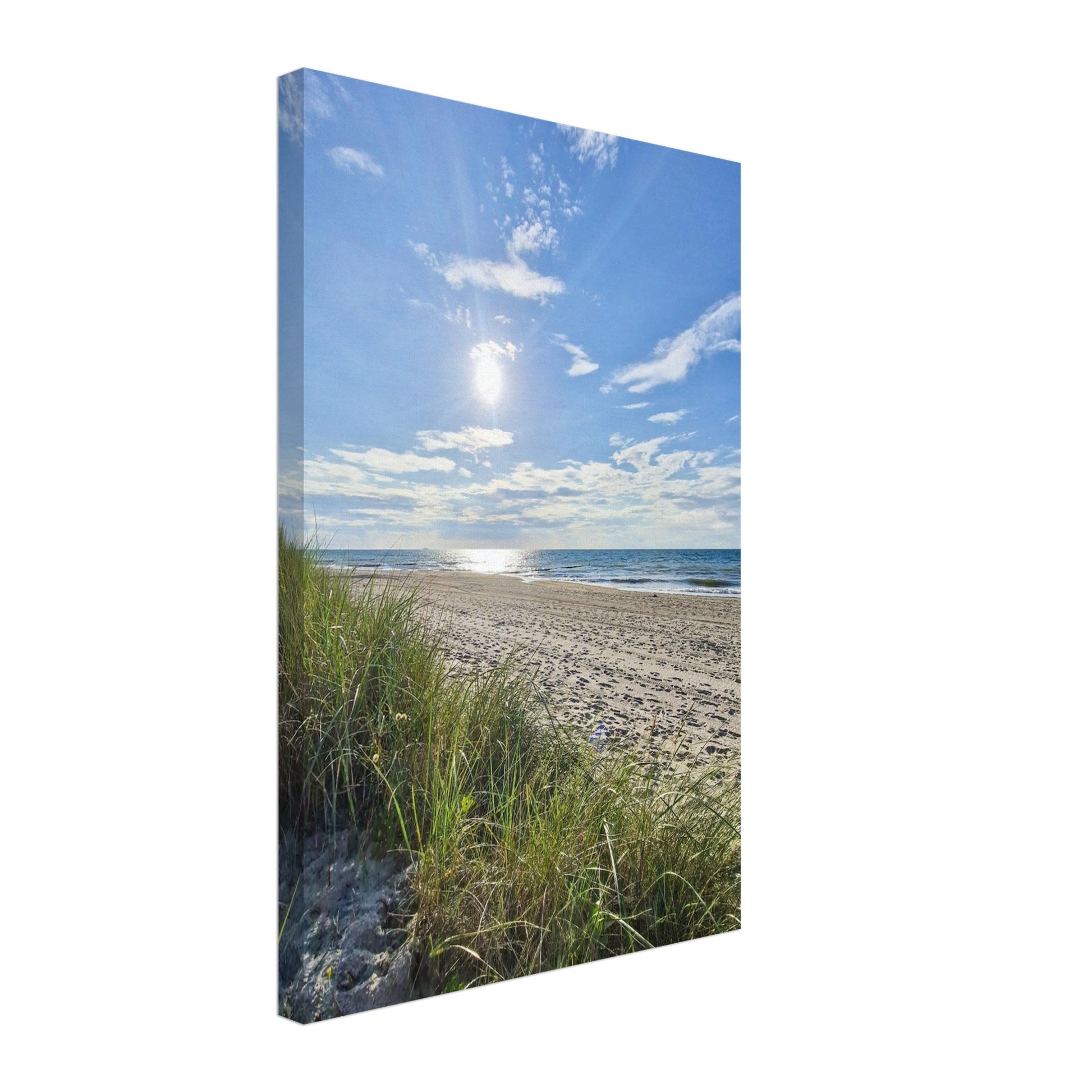 Sunny day at the beach - Canvas - JDivine 