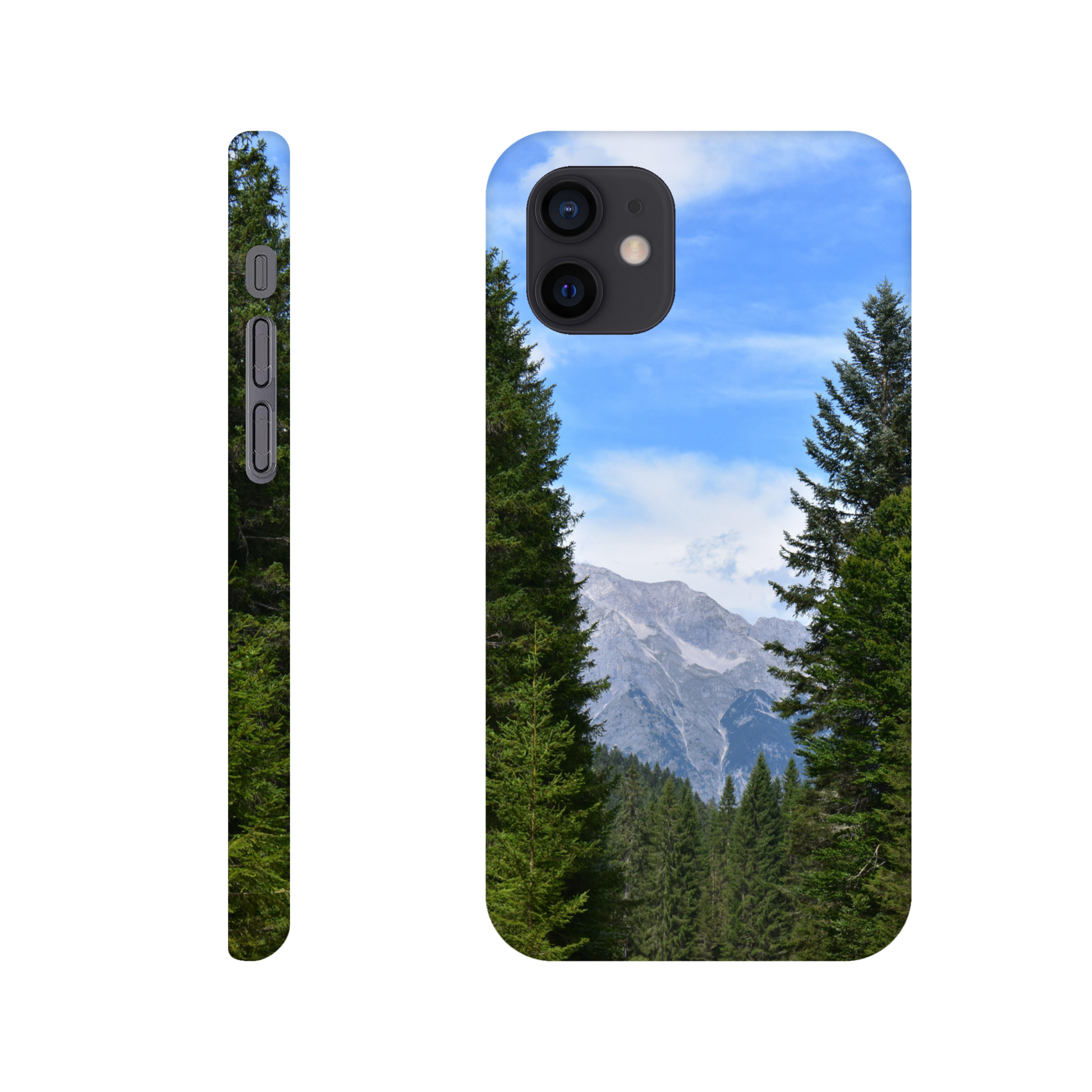Evergreen Peaks - Slim Phone Case - JDivine 