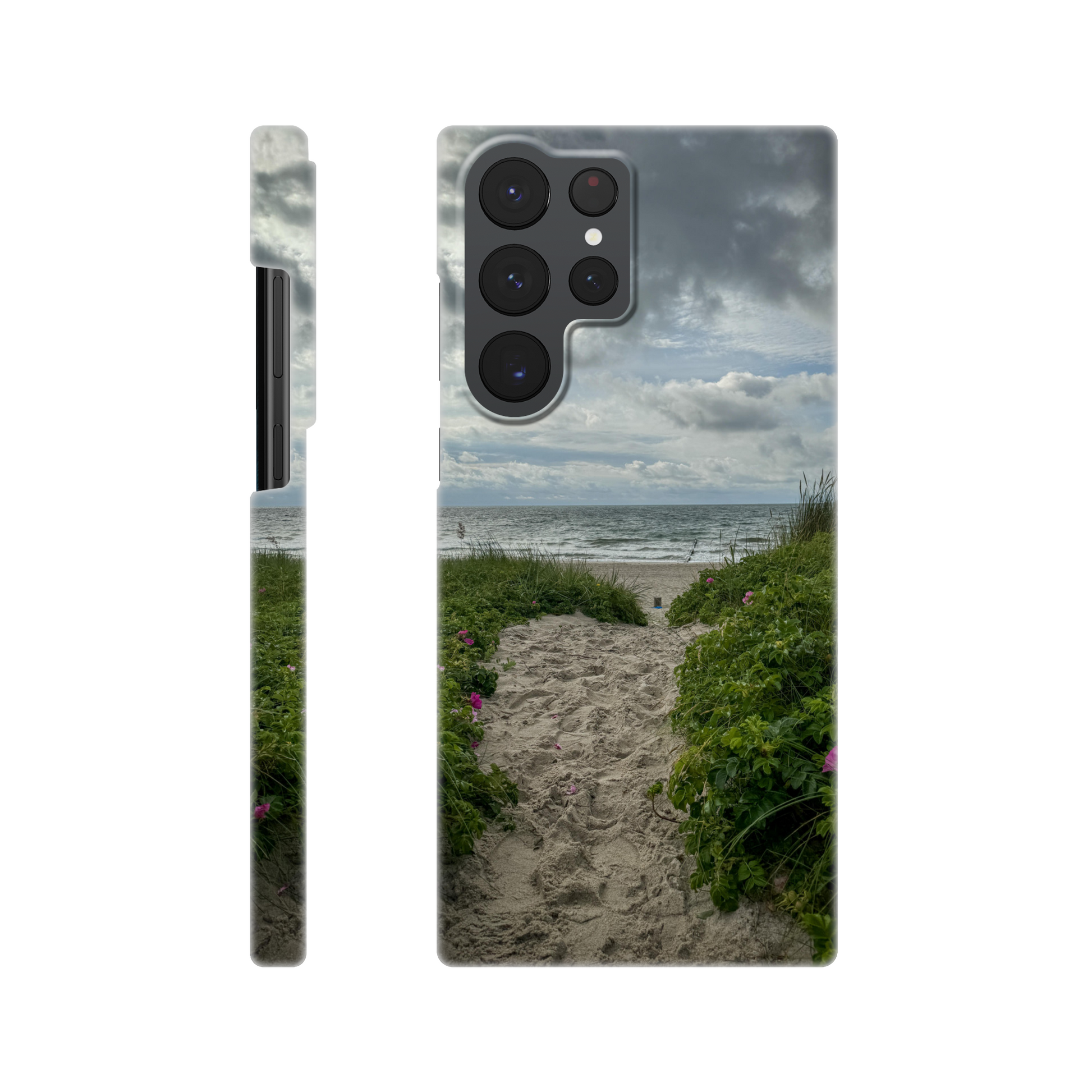Moody Coastline - Slim Phone Case - JDivine 