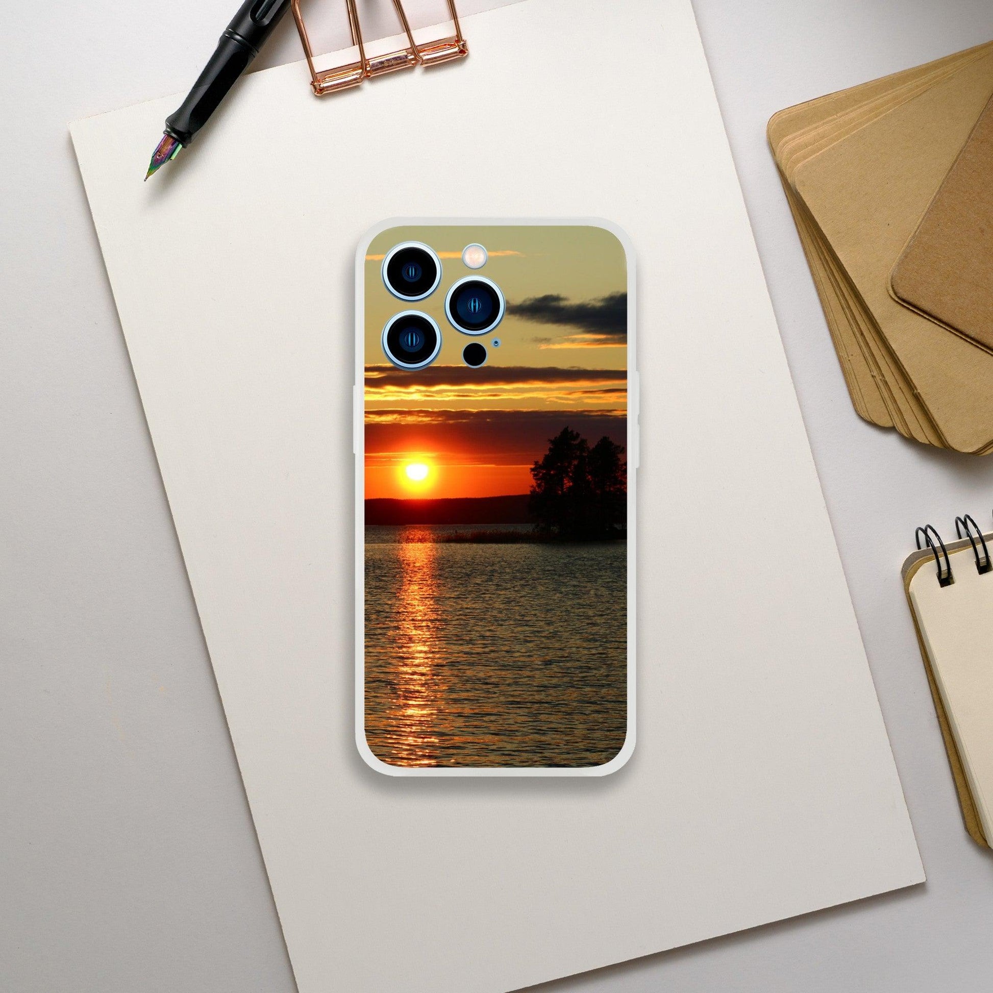 Radiant Sunset Waters - Flexi Phone Case - JDivine 