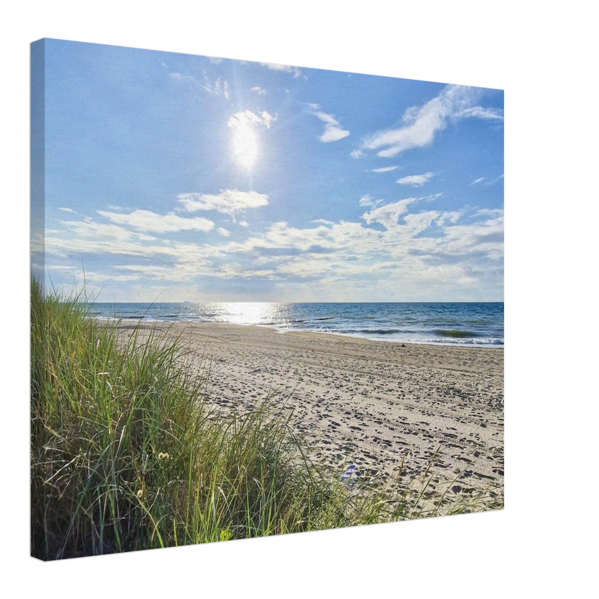 Sunny day at the beach - Canvas - JDivine 