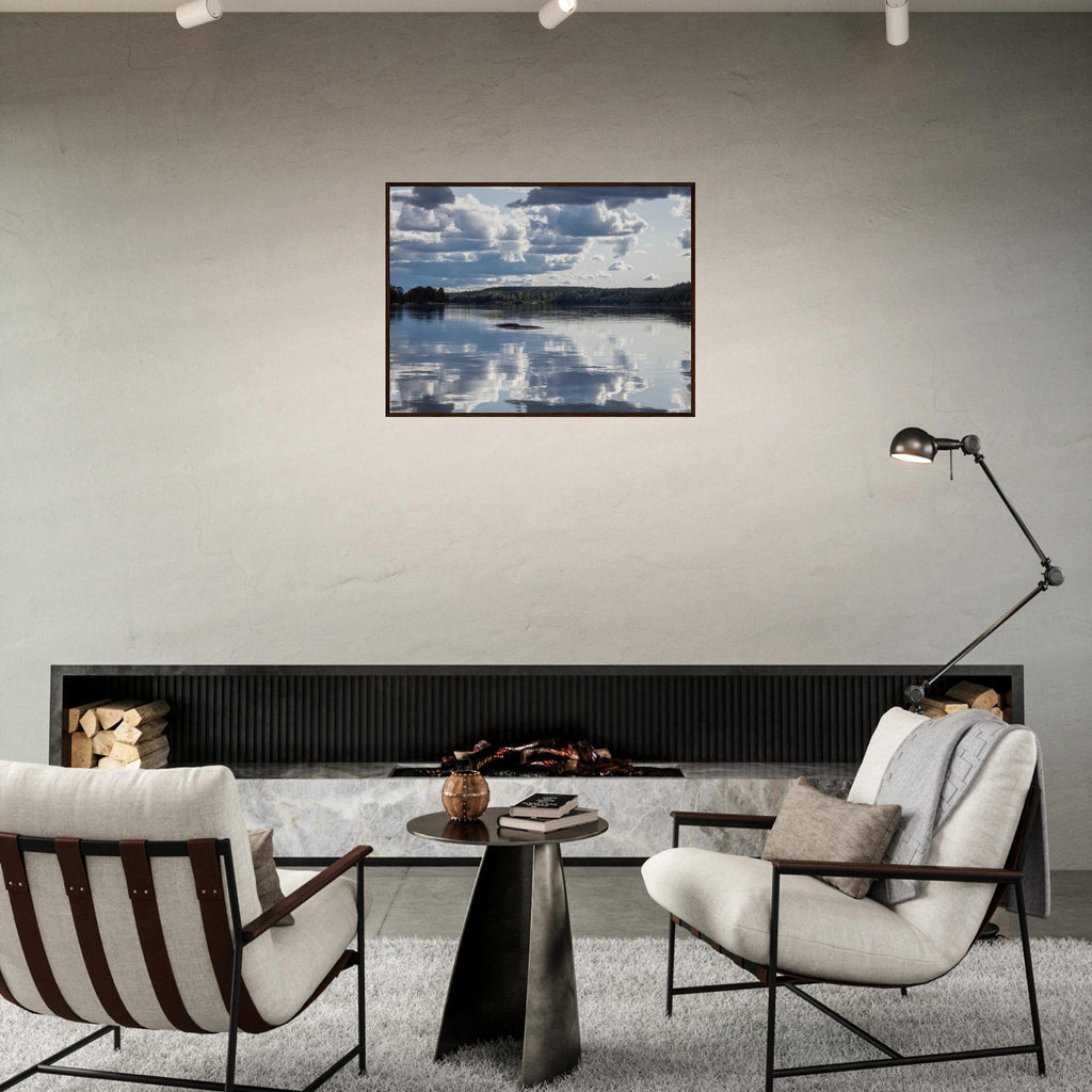Tranquil Reflections - Framed Poster - JDivine 