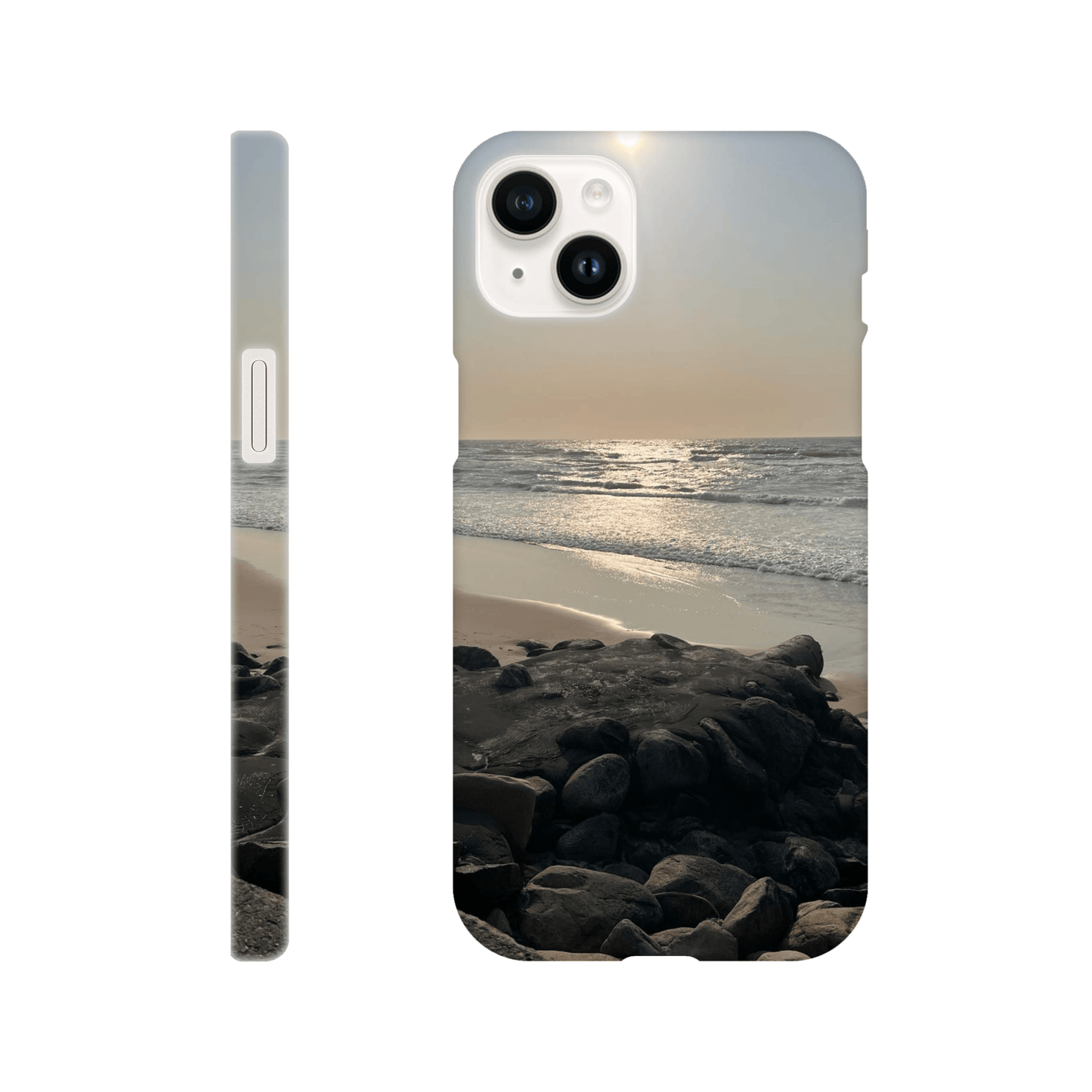 Sunlit Shores - Slim Phone Case - JDivine 