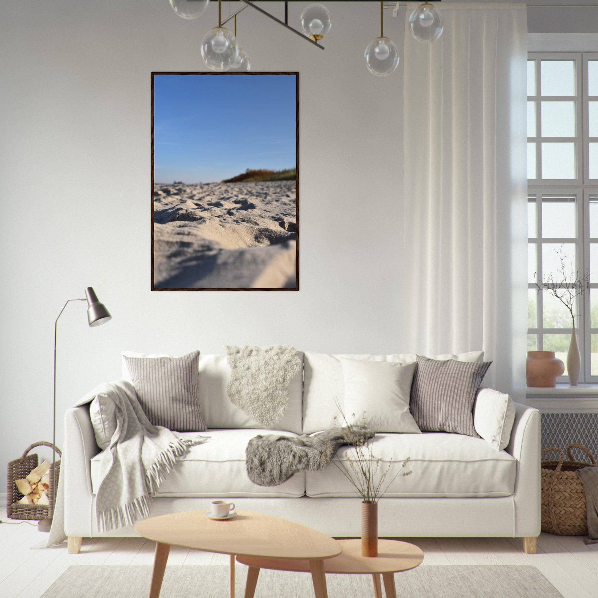 Whispers of the Shoreline - Framed Poster - JDivine 