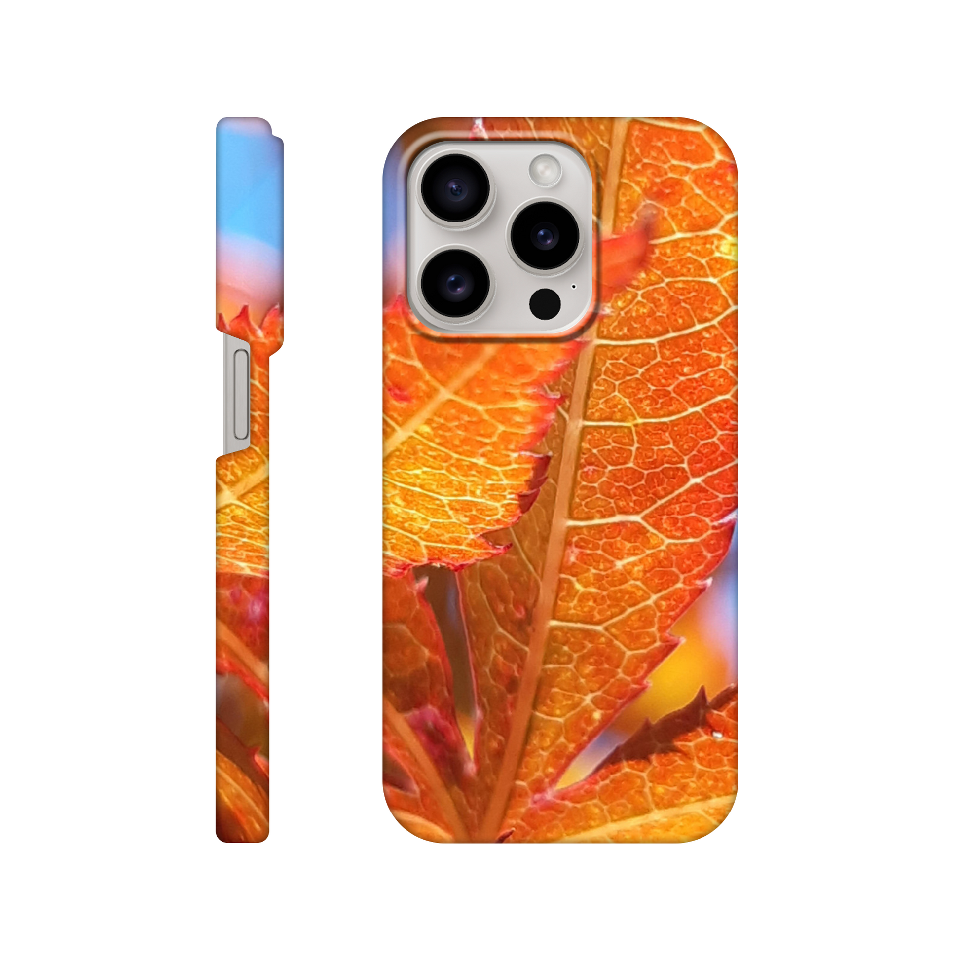 Radiant Autumn Veins - Slim Phone Case - JDivine 