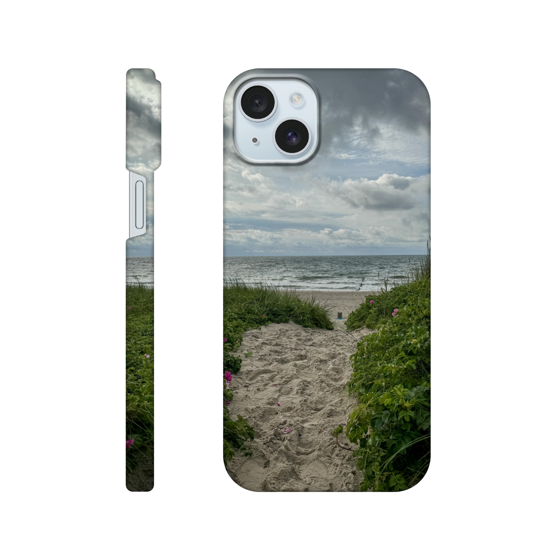 Moody Coastline - Slim Phone Case - JDivine 