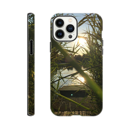 Golden Reed Passage - Tough Phone Case - JDivine 