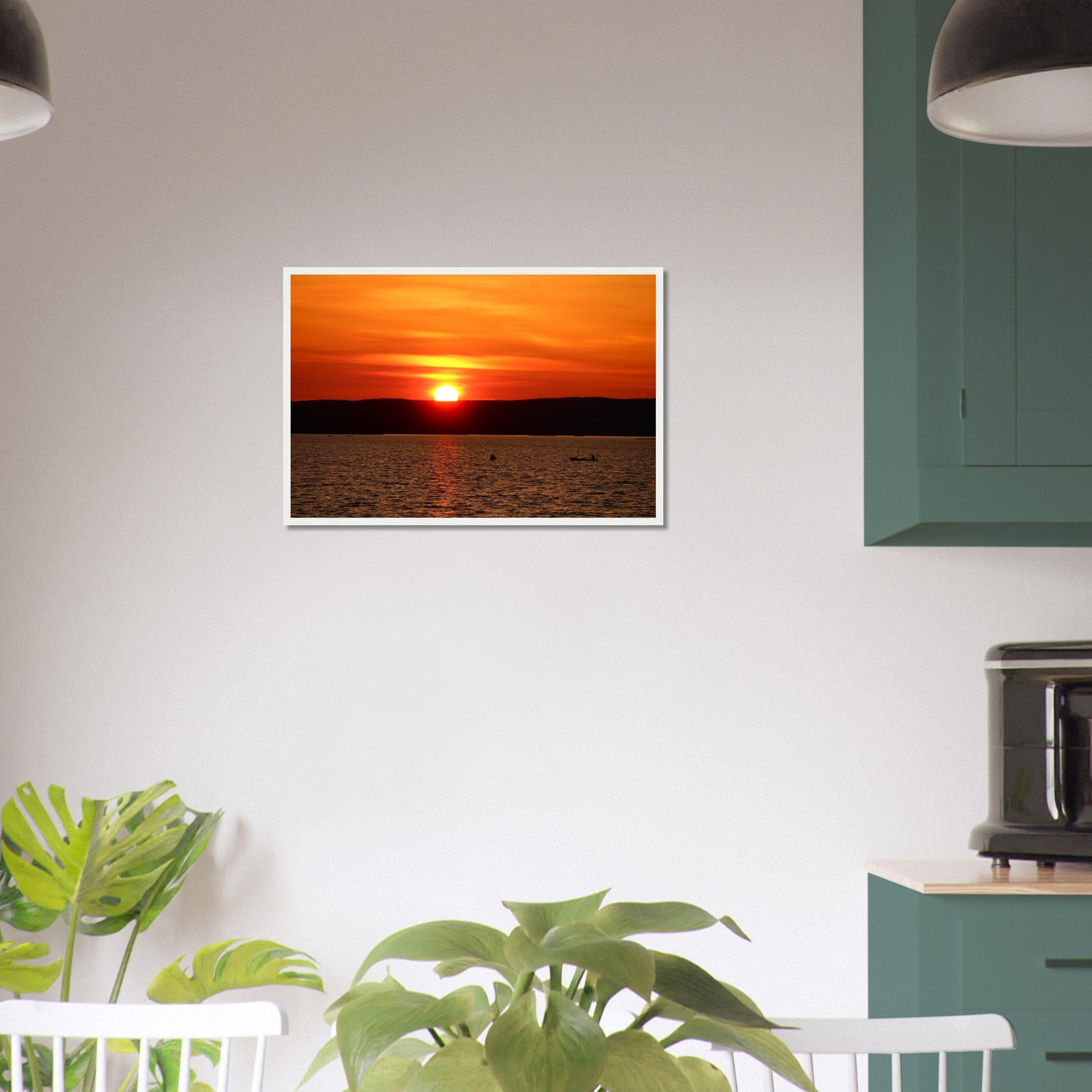 Misty Dawn - Framed Poster - JDivine 