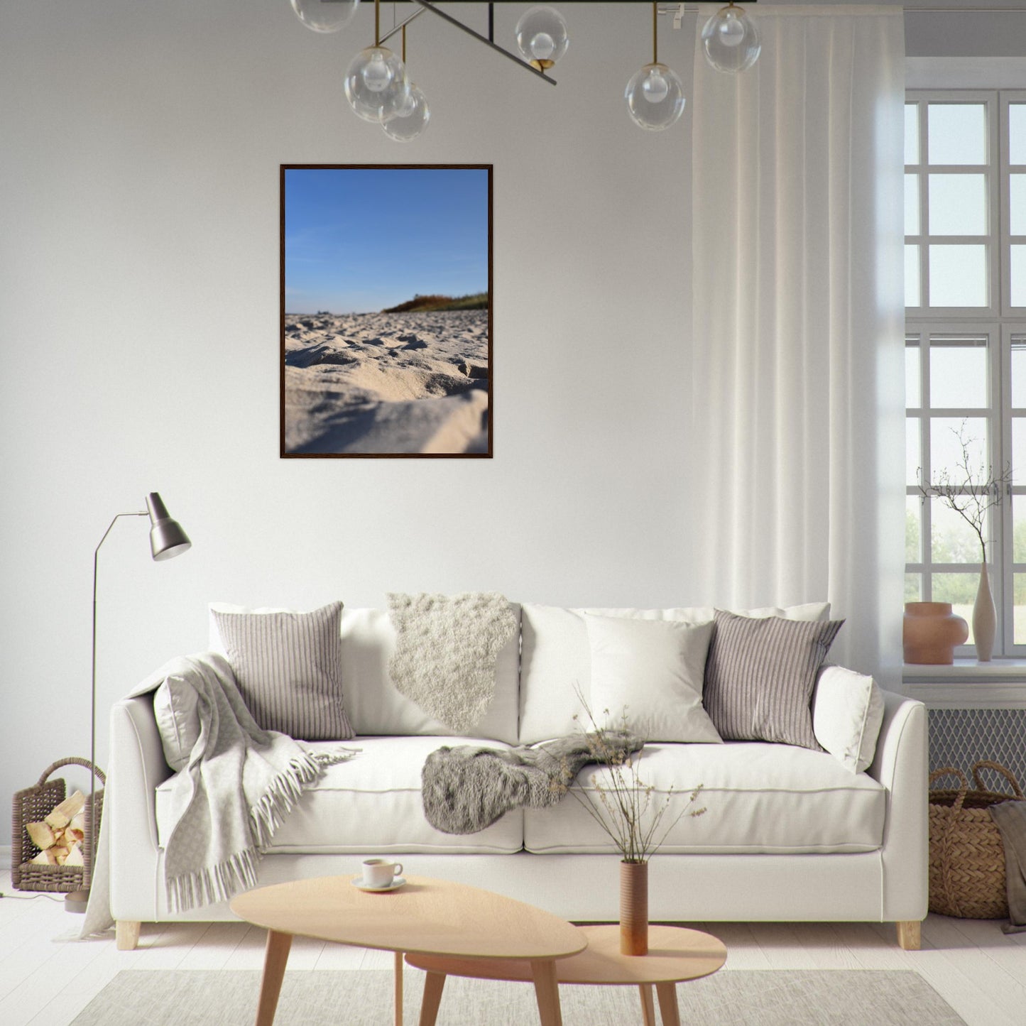 Whispers of the Shoreline - Framed Poster - JDivine 