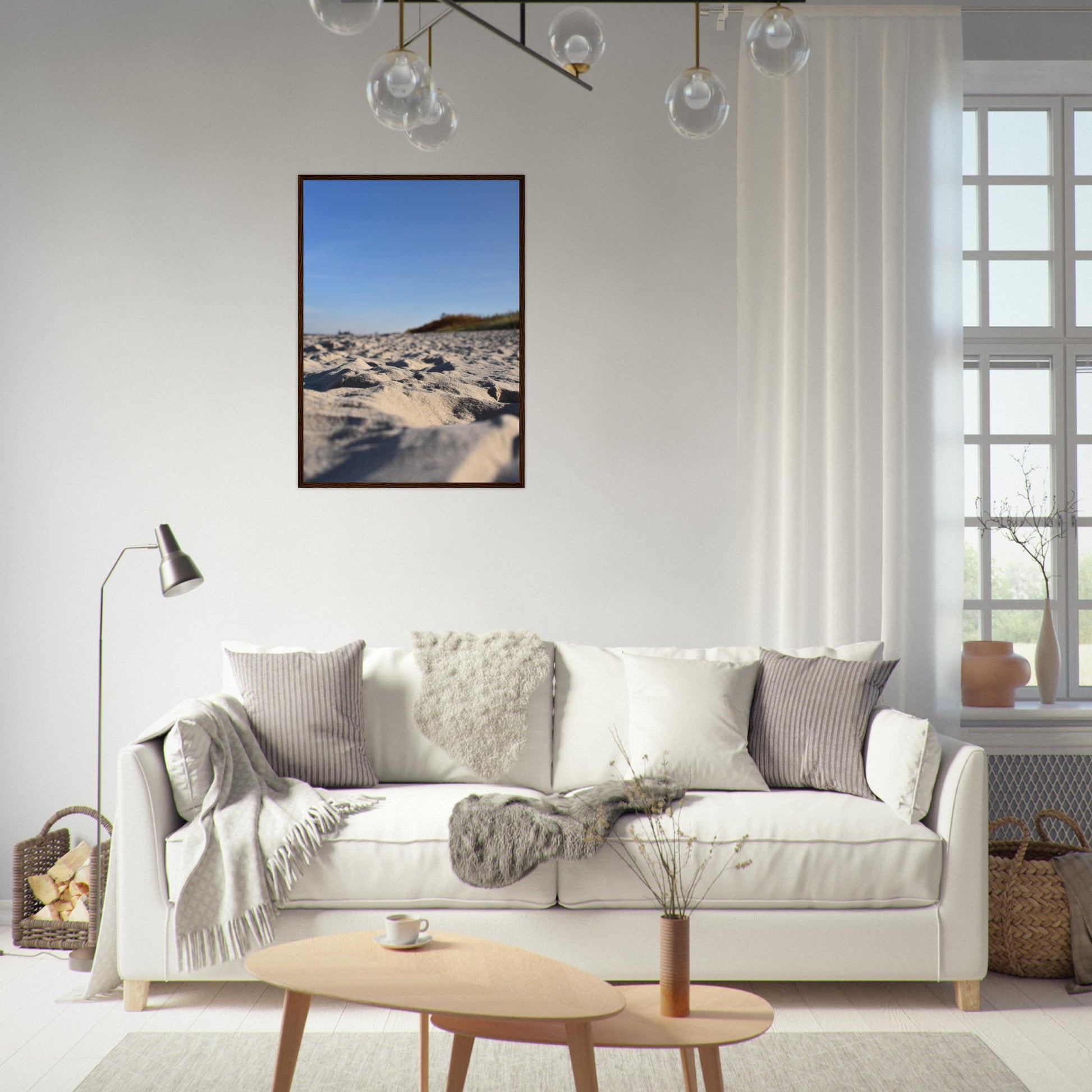 Whispers of the Shoreline - Framed Poster - JDivine 