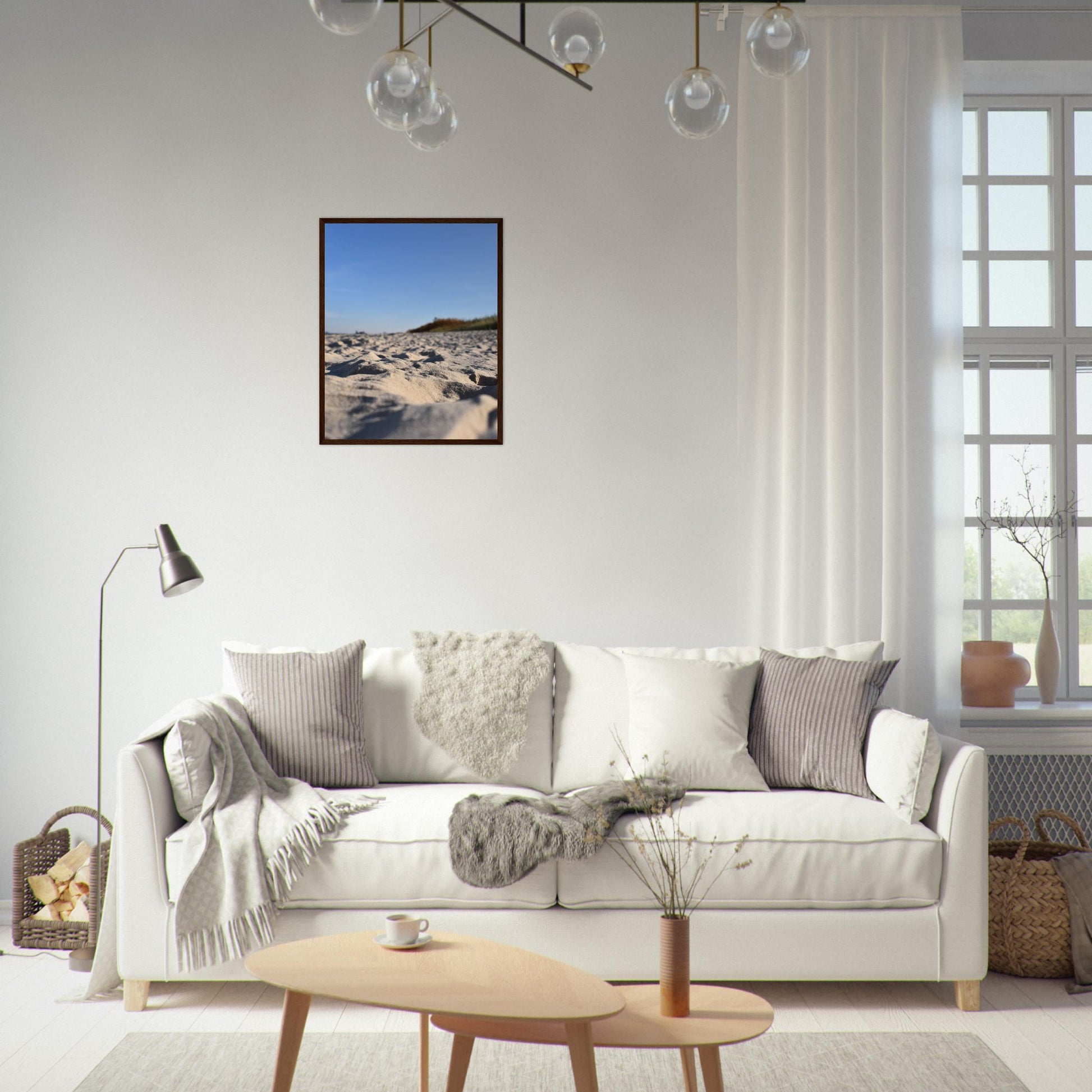 Whispers of the Shoreline - Framed Poster - JDivine 