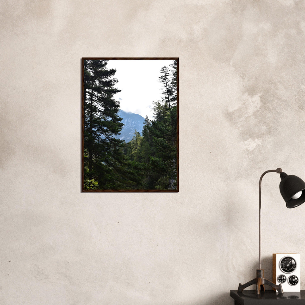 Veiled Ascent - Framed Poster - JDivine 