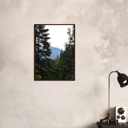 Veiled Ascent - Framed Poster - JDivine 