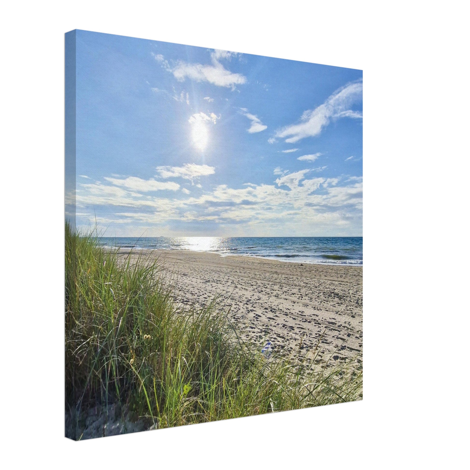 Sunny day at the beach - Canvas - JDivine 