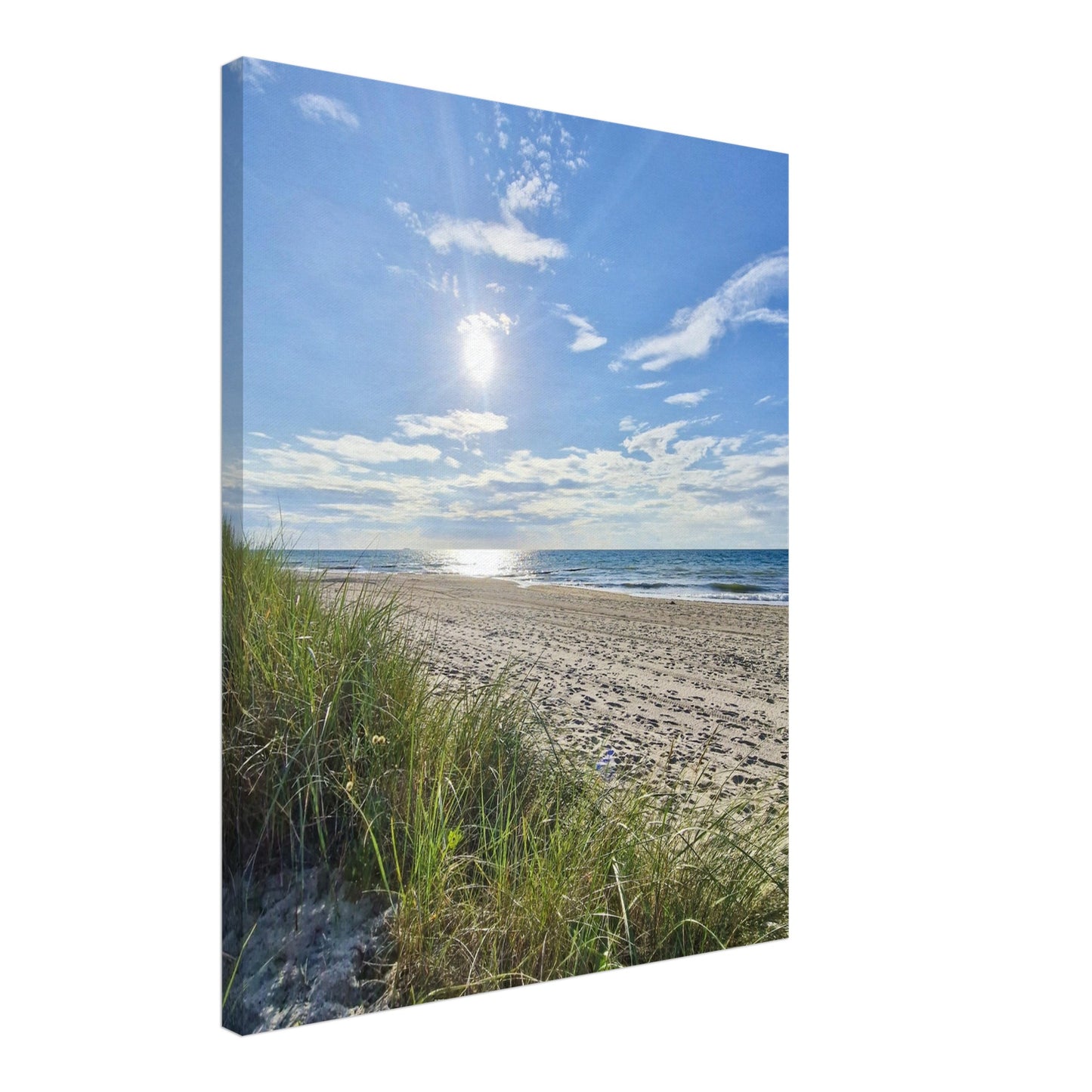 Sunny day at the beach - Canvas - JDivine 