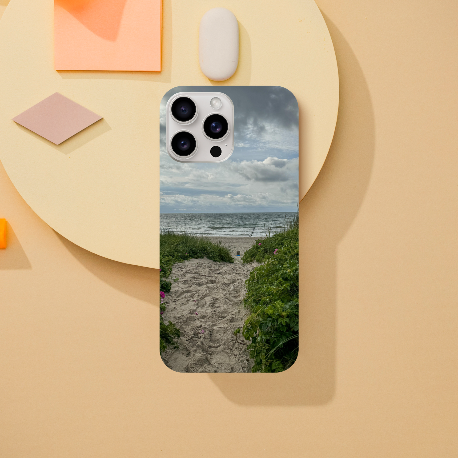 Moody Coastline - Slim Phone Case - JDivine 