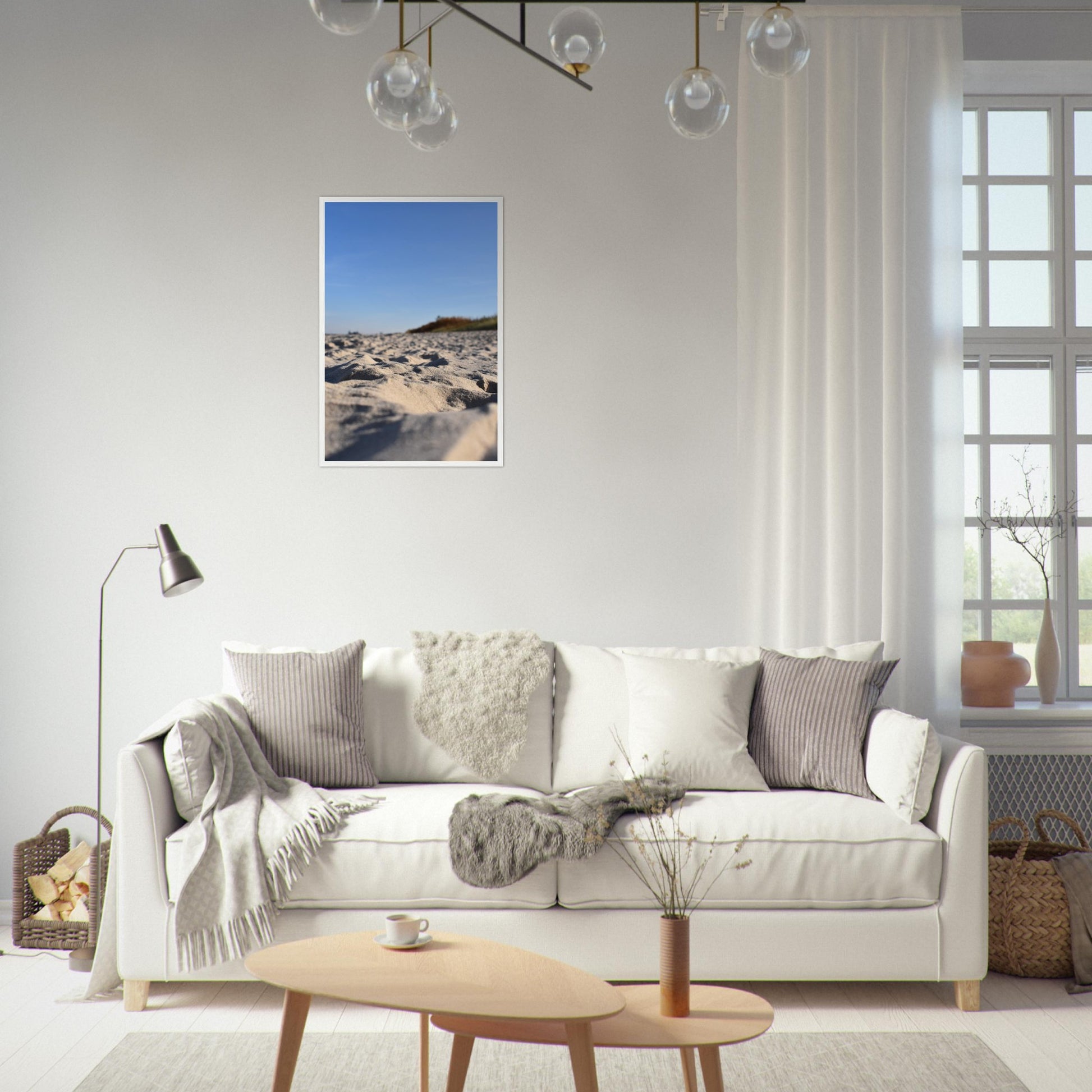 Whispers of the Shoreline - Framed Poster - JDivine 