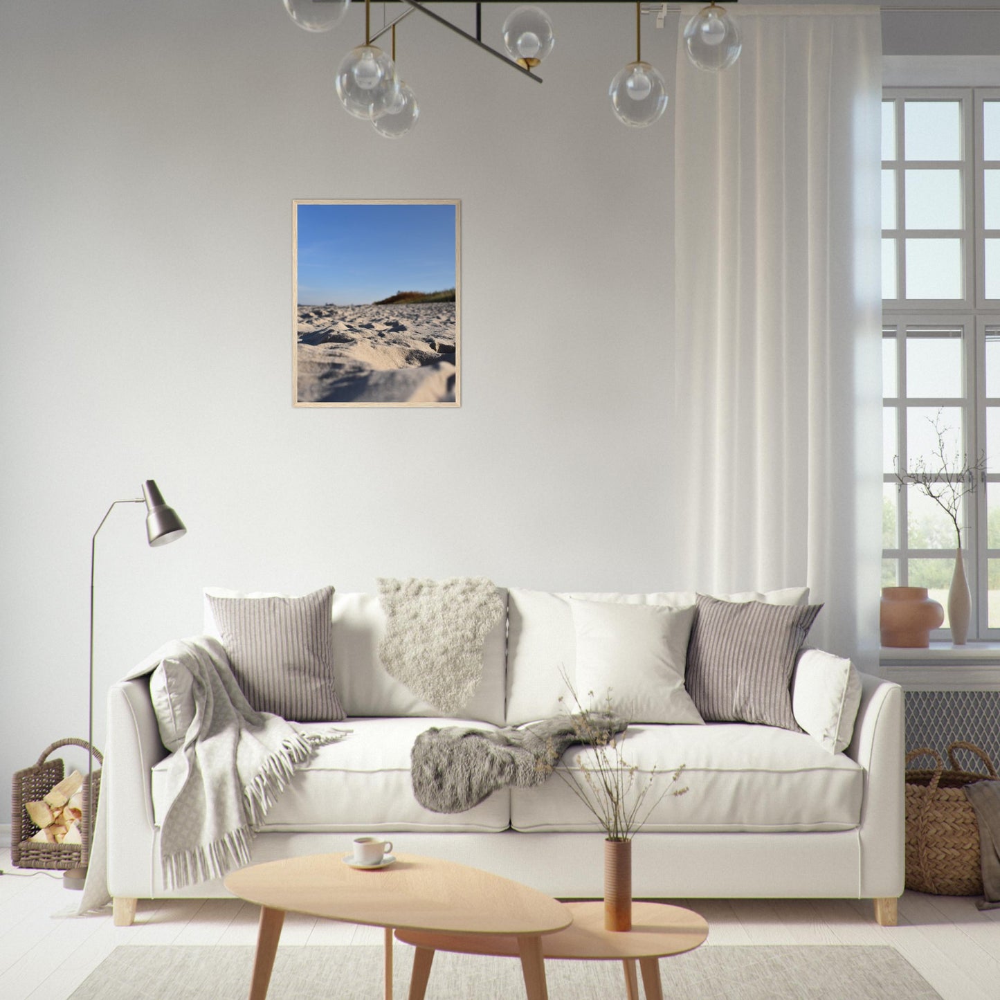 Whispers of the Shoreline - Framed Poster - JDivine 