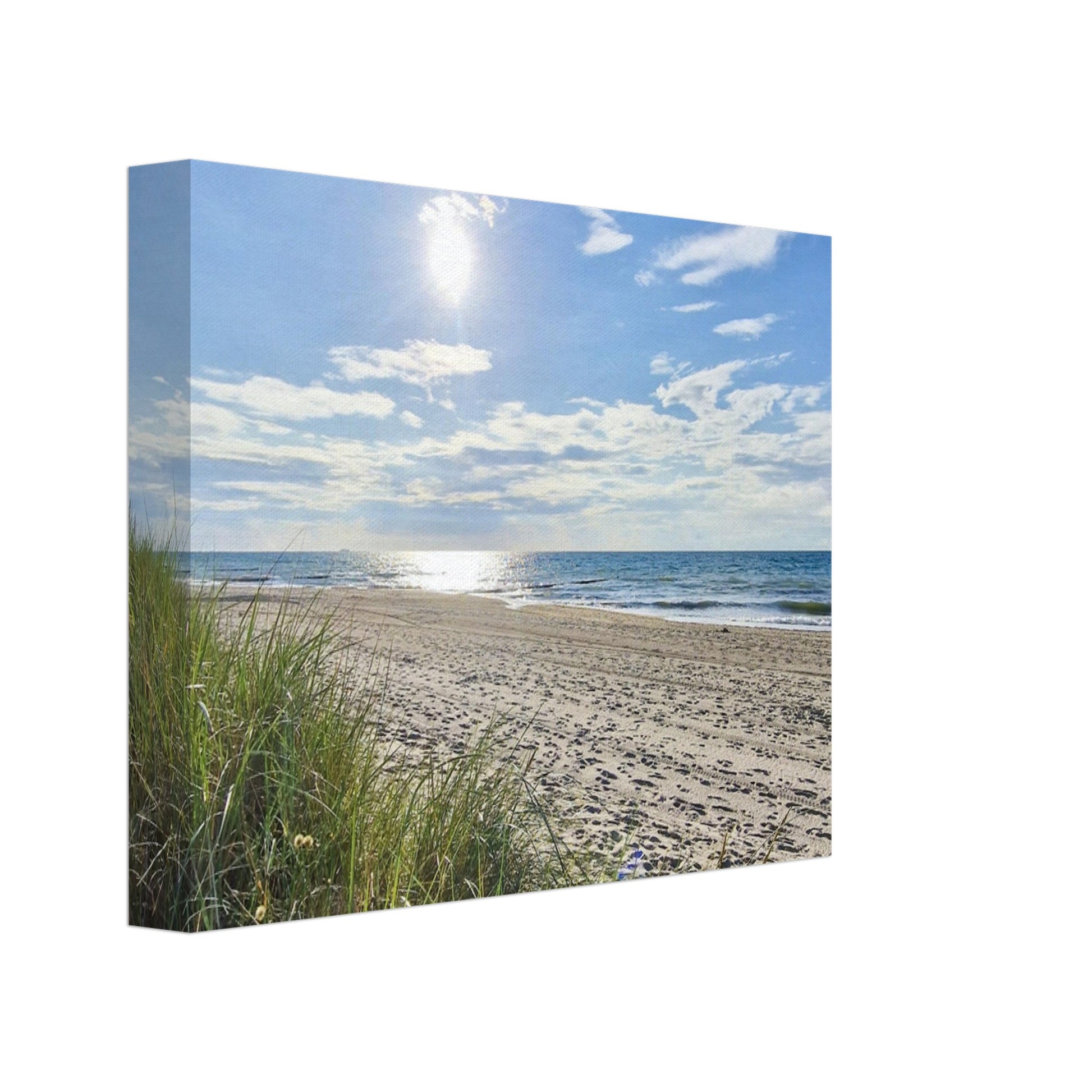 Sunny day at the beach - Canvas - JDivine 