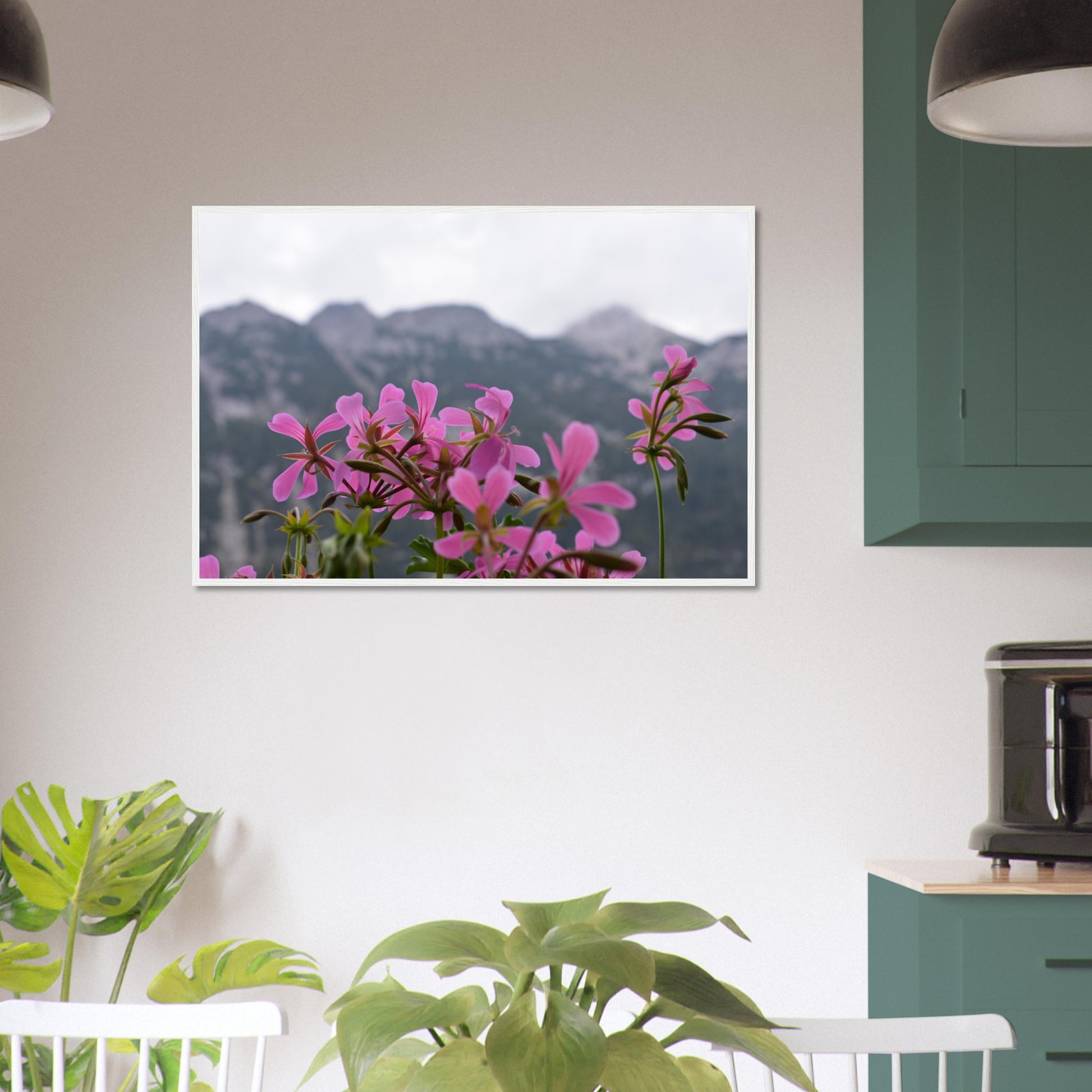 Alpine Bloom - Framed Poster - JDivine 