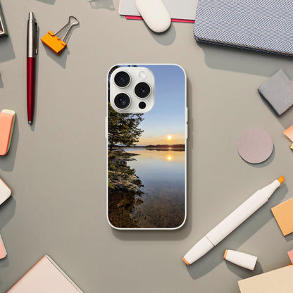 Calm Lake Serenity - Flexi Phone Case - JDivine 