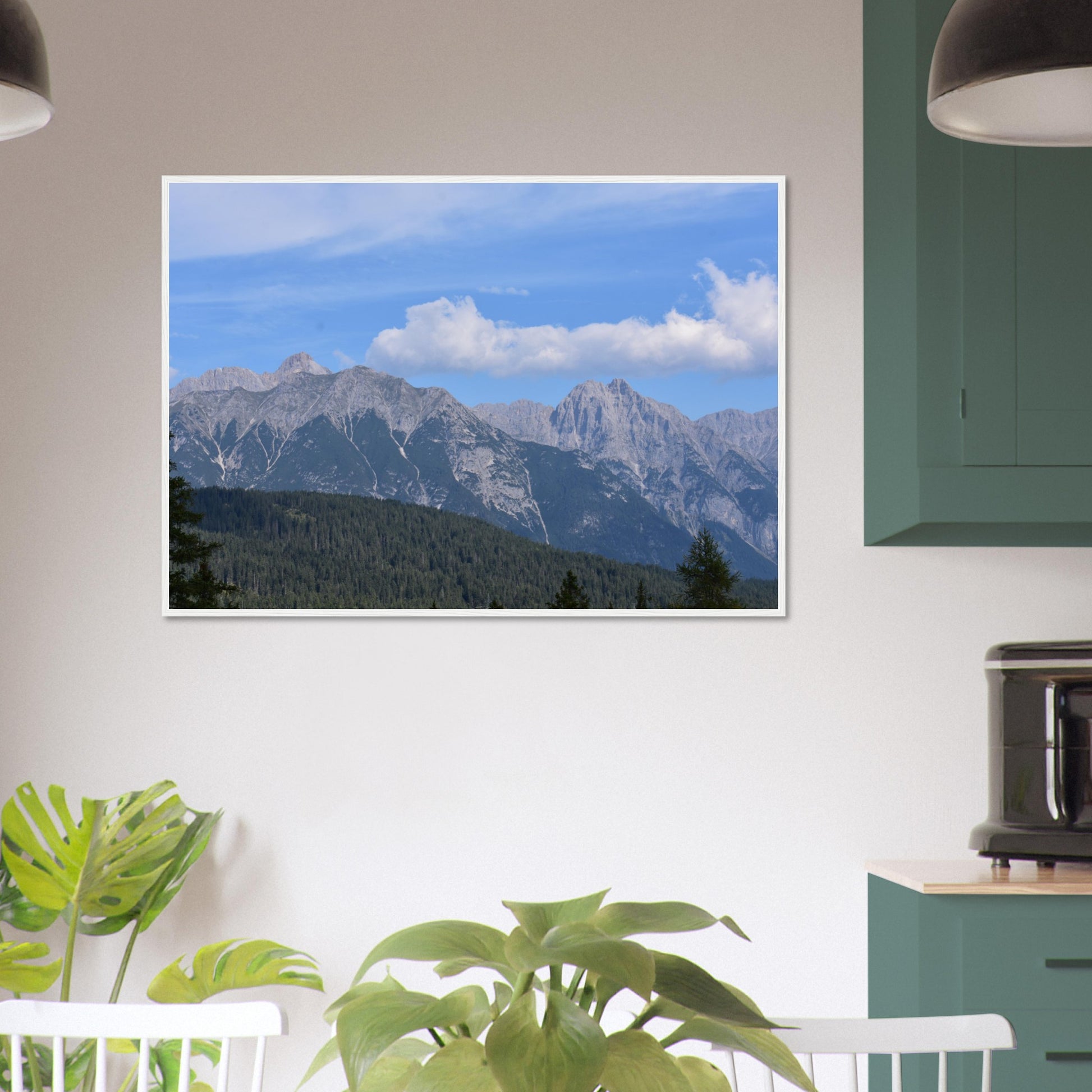 Majestic Peaks - Framed Poster - JDivine 