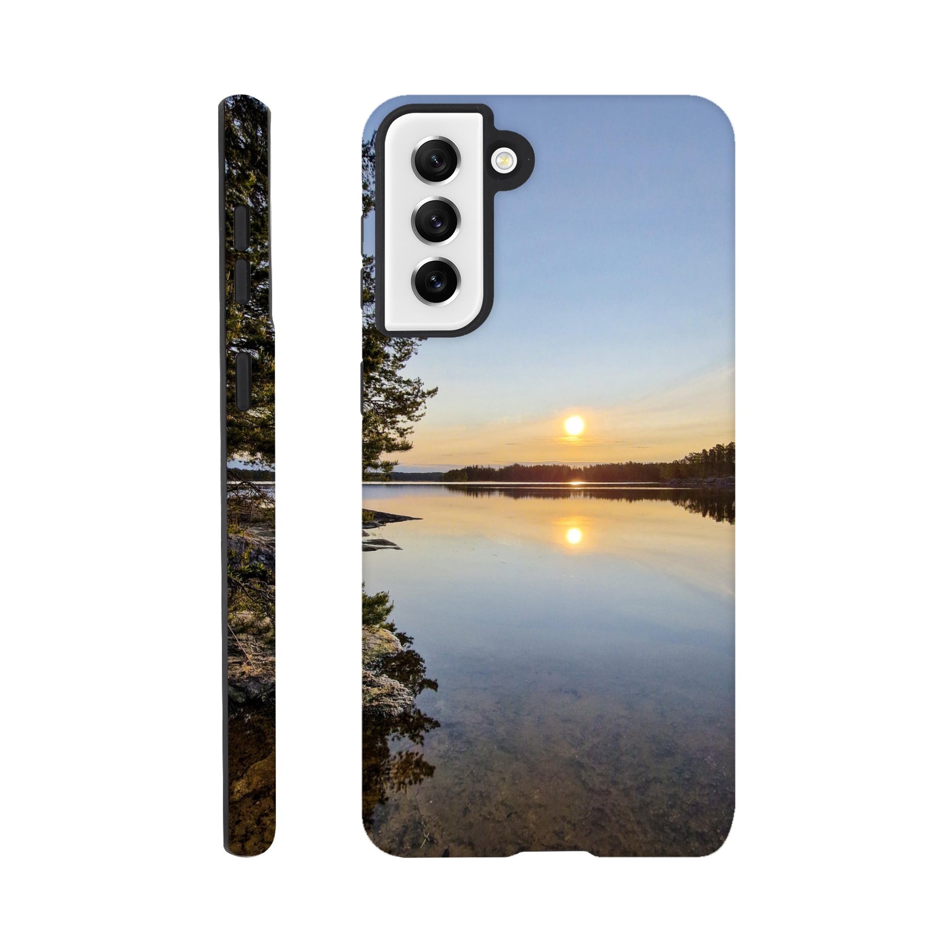 Calm Lake Serenity - Tough Phone Case - JDivine 