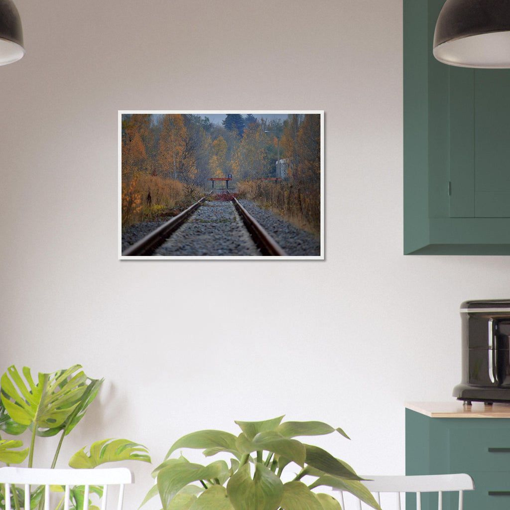Abandoned Tracks - Framed Poster - JDivine 