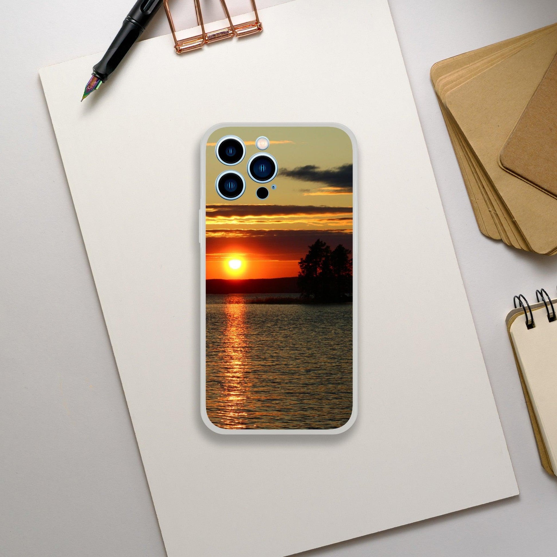 Radiant Sunset Waters - Flexi Phone Case - JDivine 