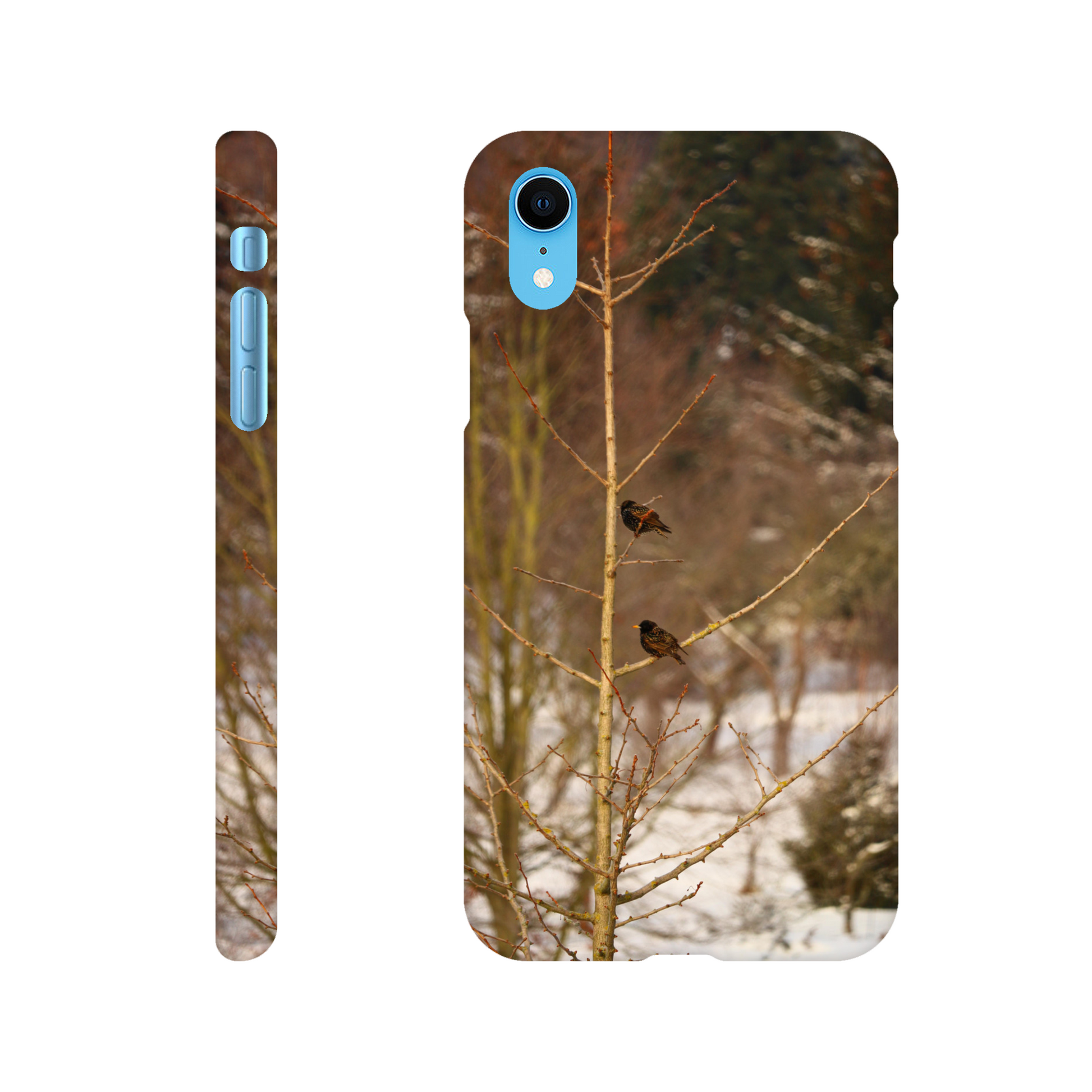 Feathered Winterday - Slim Phone Case - JDivine 
