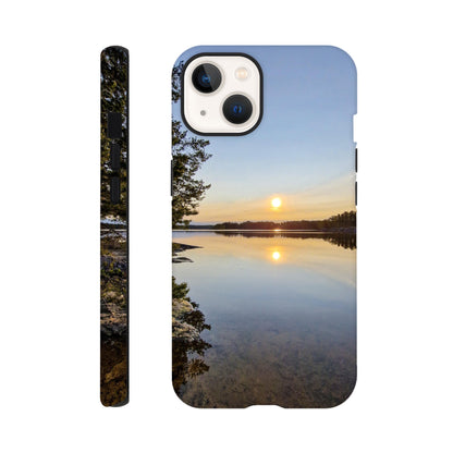 Calm Lake Serenity - Tough Phone Case - JDivine 